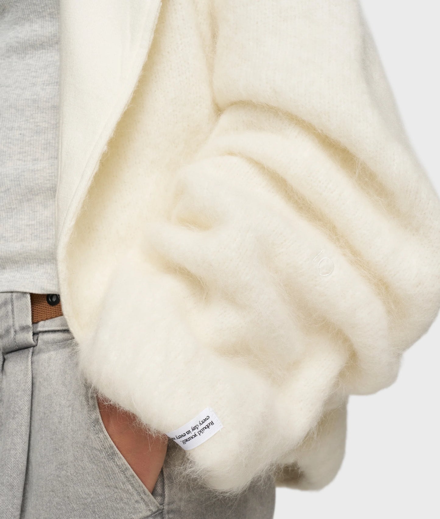 CHAQUETA BOMBER DE PUNTO PELUDO DE 10DAYS