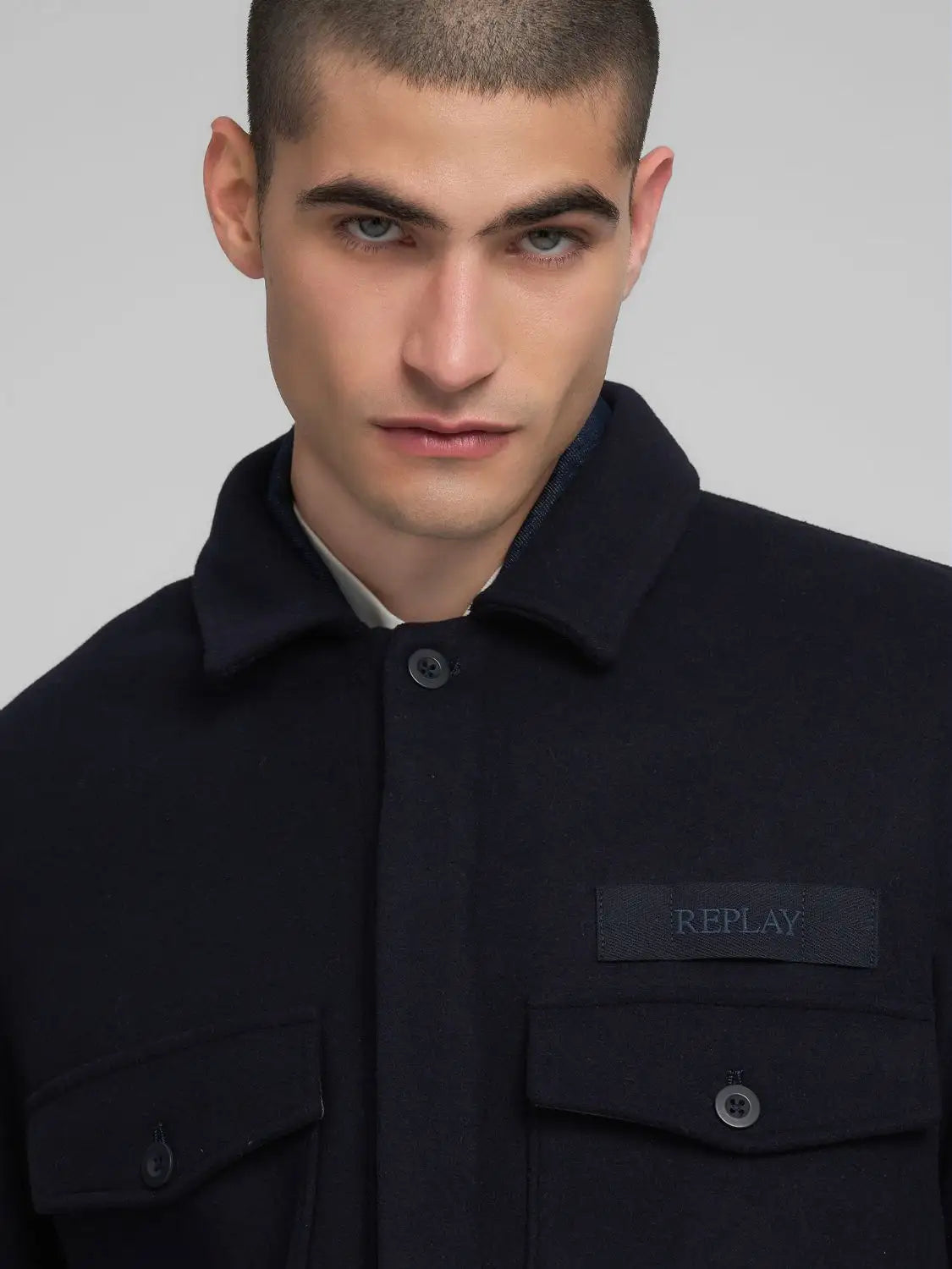 JAQUETA CAMISERA DE REPLAY