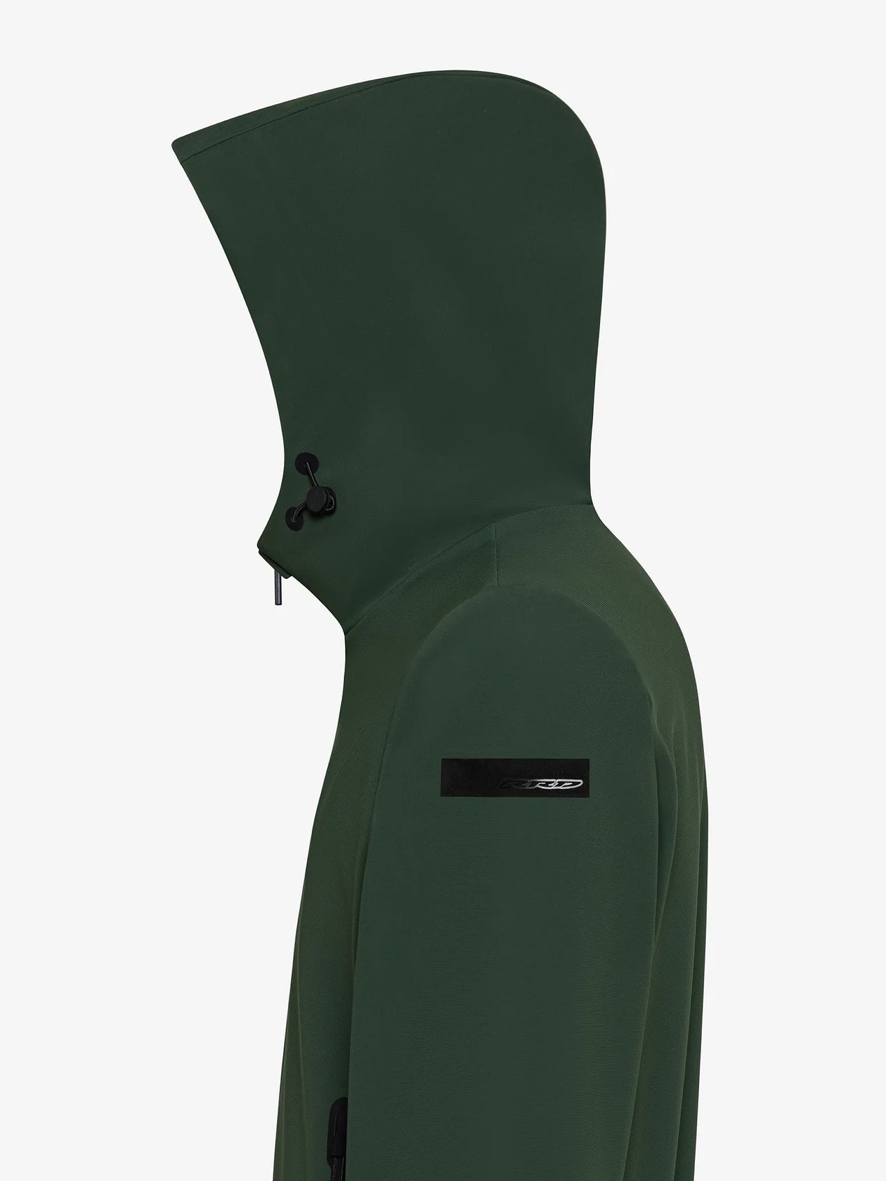 CHAQUETA CON CAPUCHA Y CREMALLERA DE RRD
