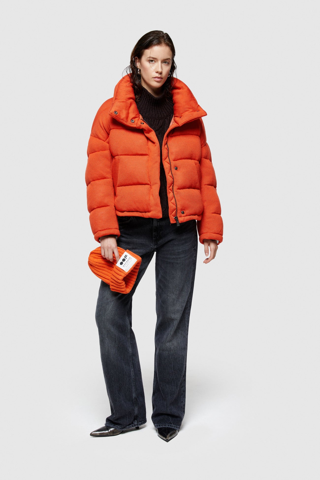 JAQUETA CURTA ACOLXADA D'OFOFEAR