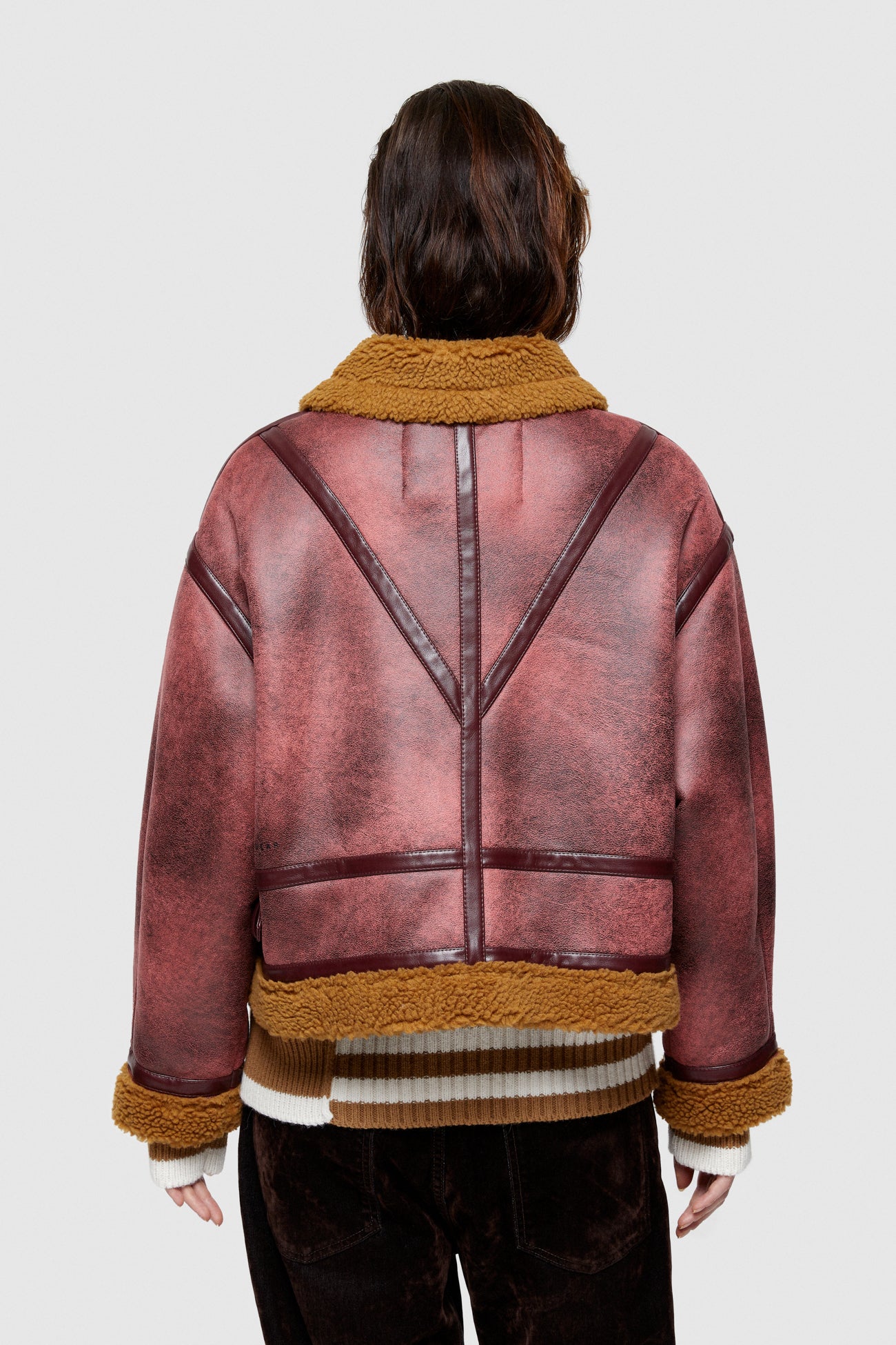 JAQUETA CURTA REVERSIBLE D'OFOFEAR