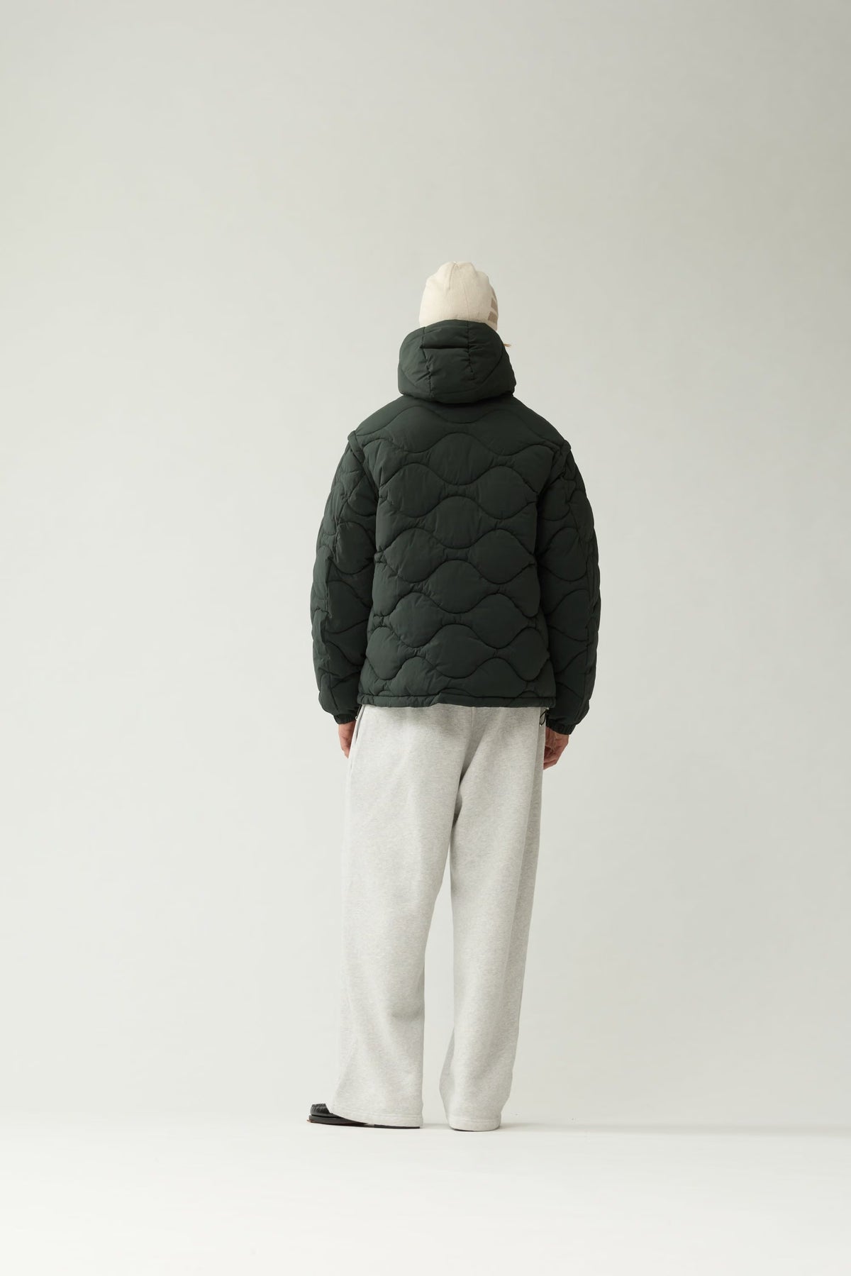 CHAQUETA DESMONTABLE VERDE OLIVA