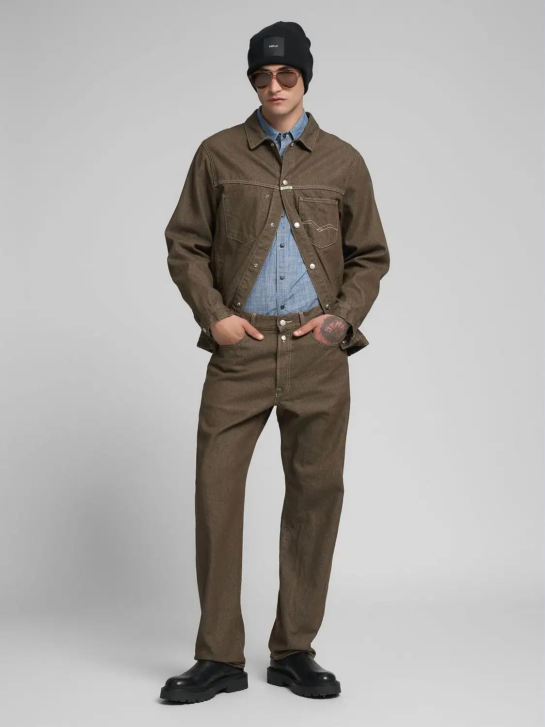 CHAQUETA VAQUERA DE REPLAY