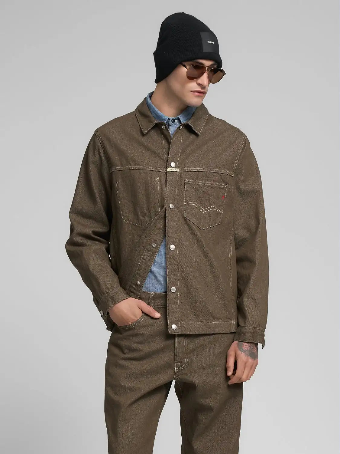 CHAQUETA VAQUERA DE REPLAY