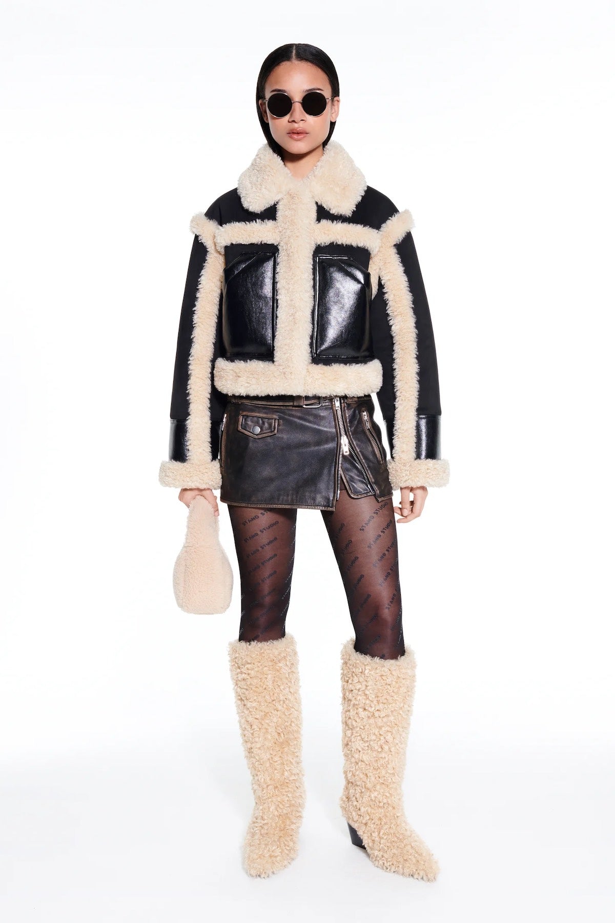 STAND STUDIO 'EDITH' SHORT JACKET