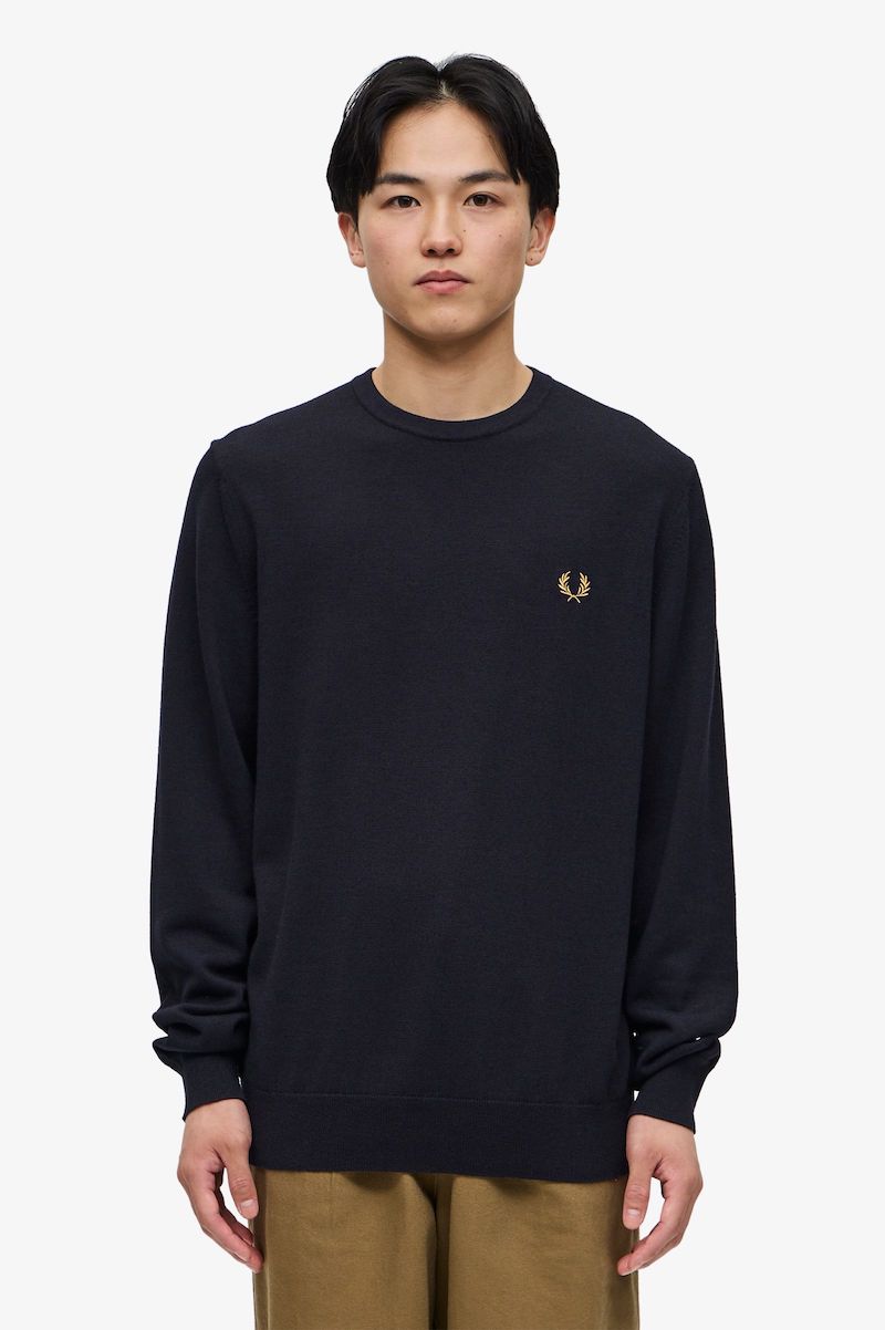 JERSEY DE CUELLO REDONDO DE FRED PERRY