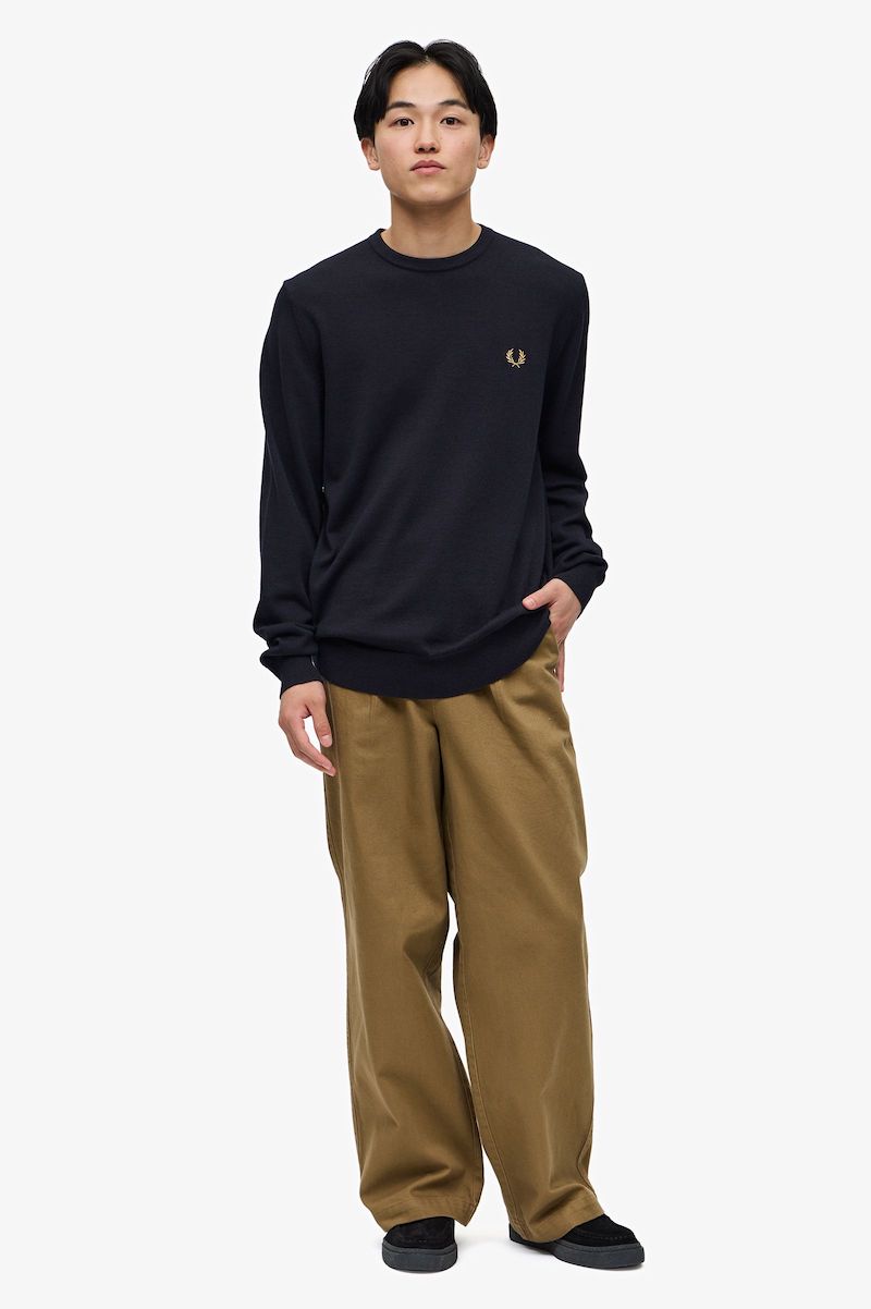 JERSEY DE CUELLO REDONDO DE FRED PERRY