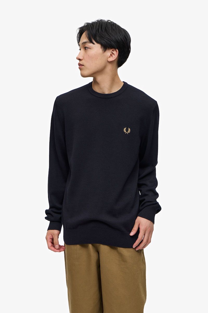 JERSEY DE CUELLO REDONDO DE FRED PERRY
