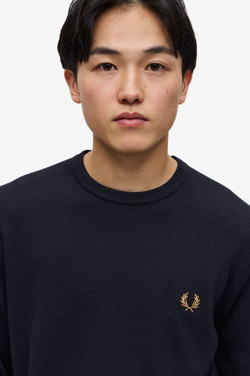 JERSEY DE CUELLO REDONDO DE FRED PERRY