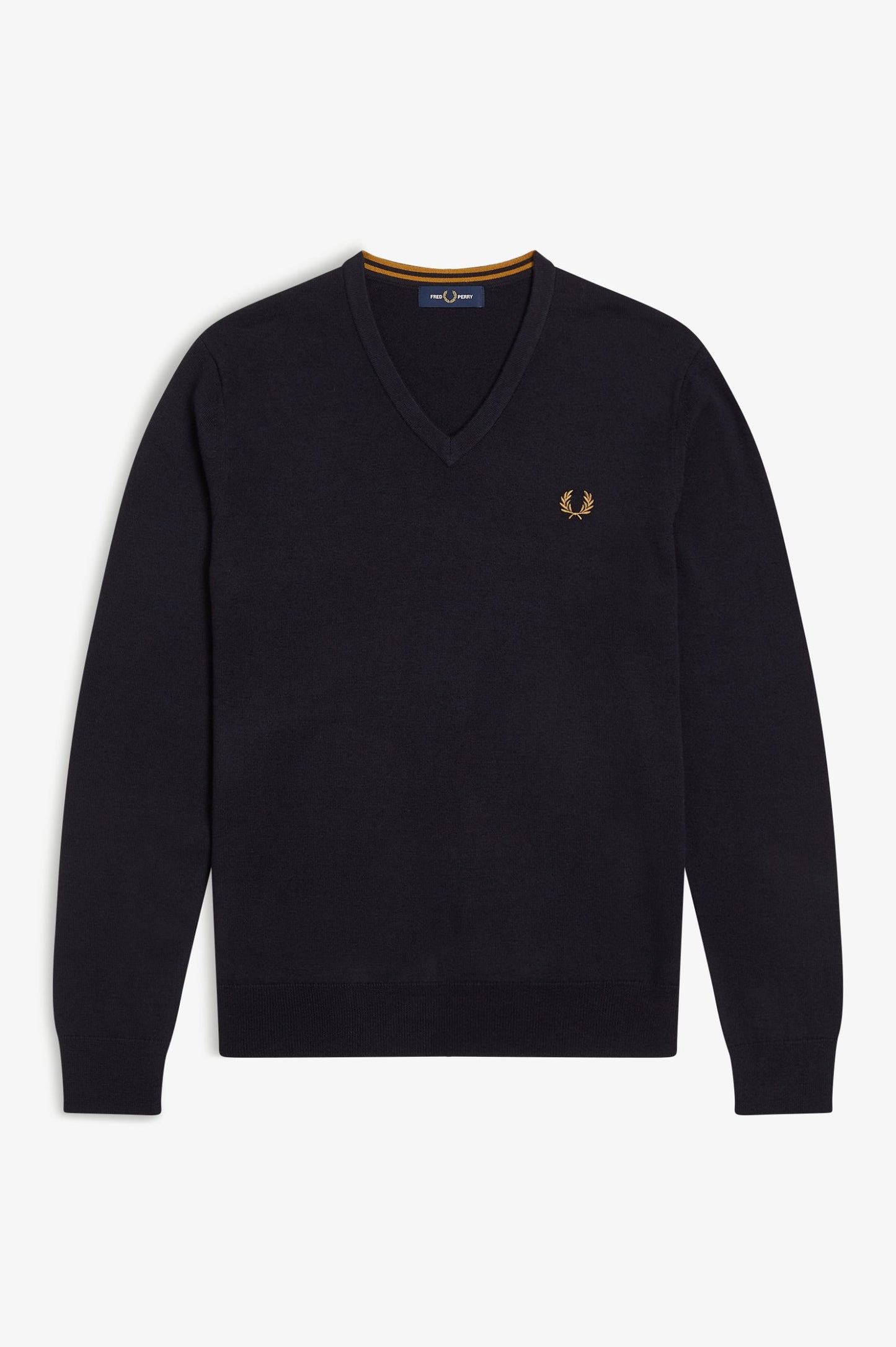 JERSEY CON CUELLO DE PICO CLÁSICO DE FRED PERRY