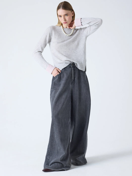 JERSEY DE CUELLO REDONDO DE ABSOLUT CASHMERE