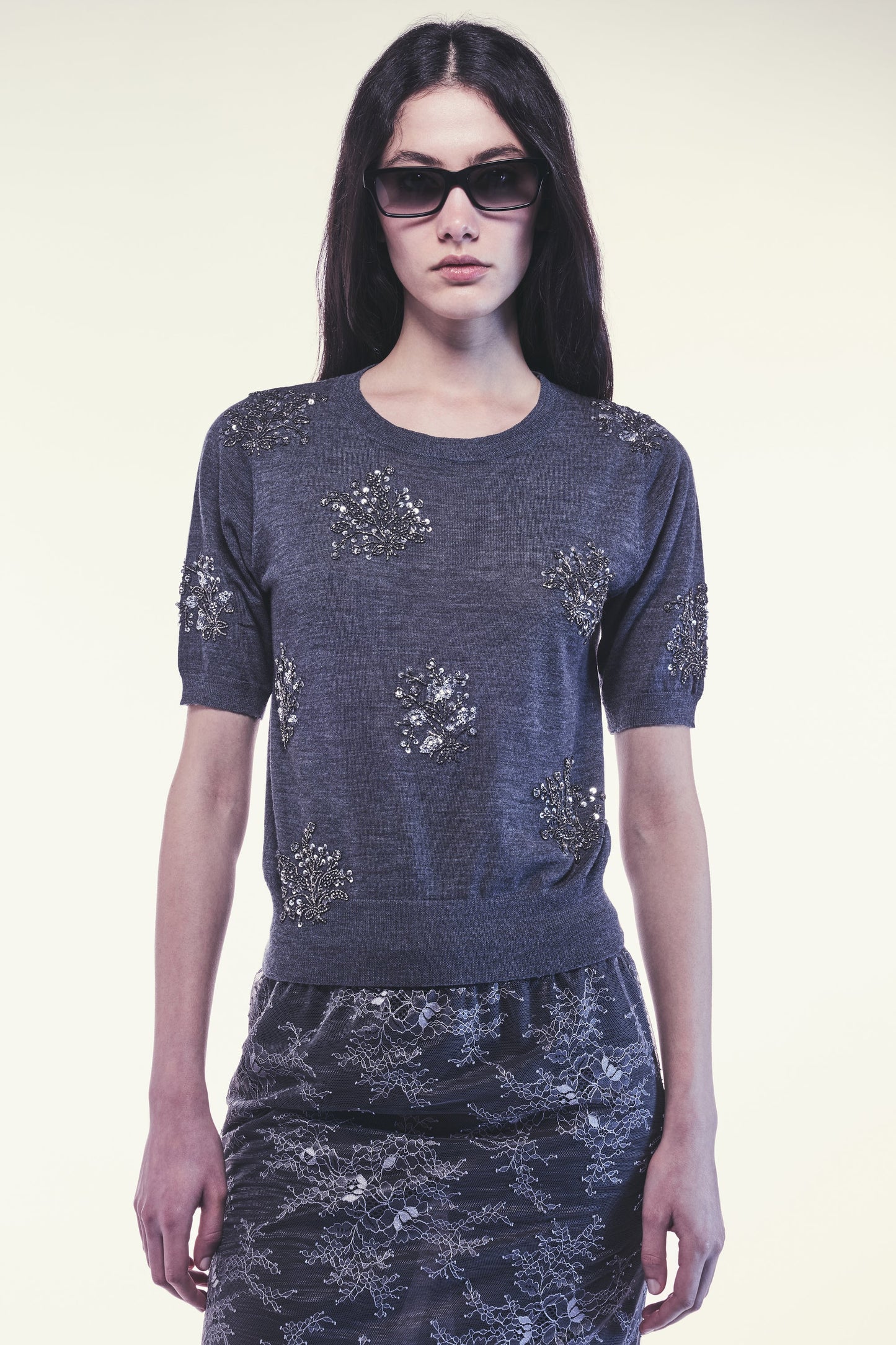 JERSEY DE LANA BORDADO DE LIVIANA CONTI