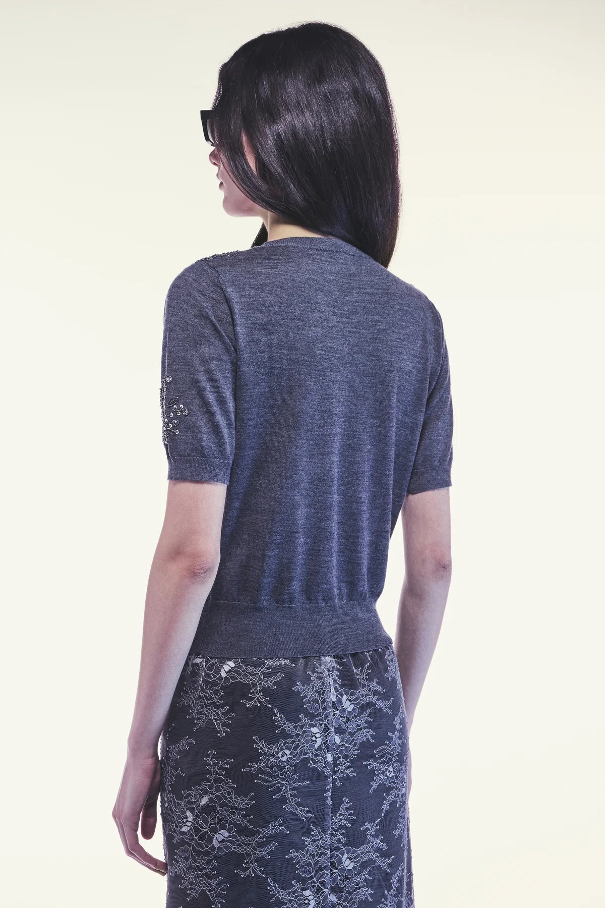 JERSEY DE LANA BORDADO DE LIVIANA CONTI