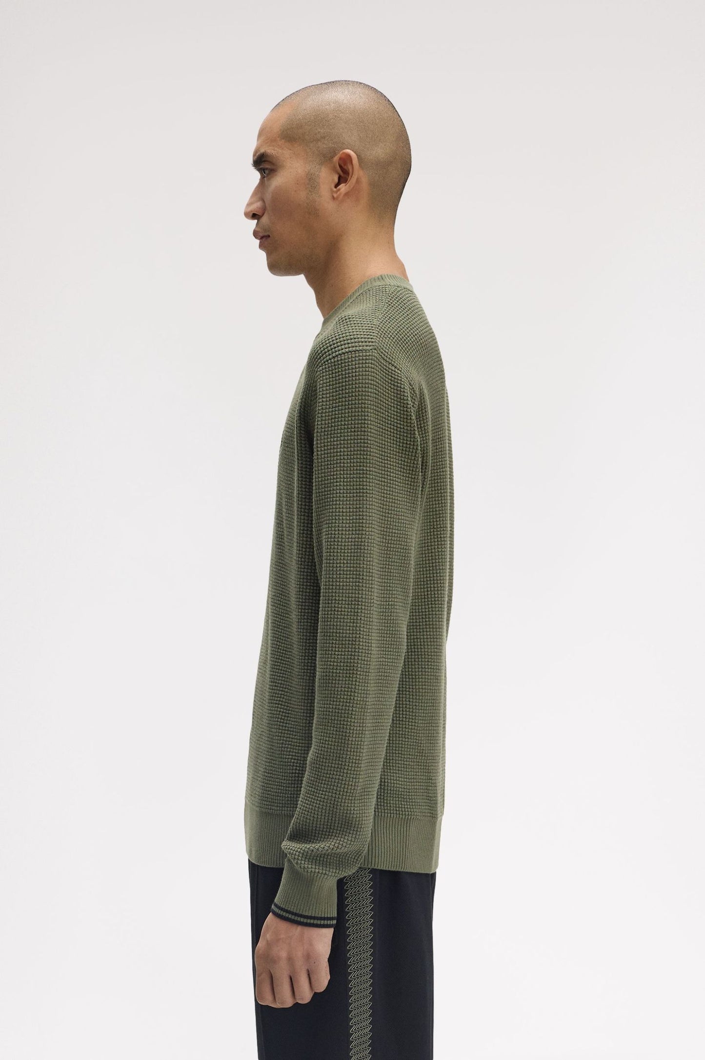 JERSEY CON PUNTO DE GOFRE DE FRED PERRY