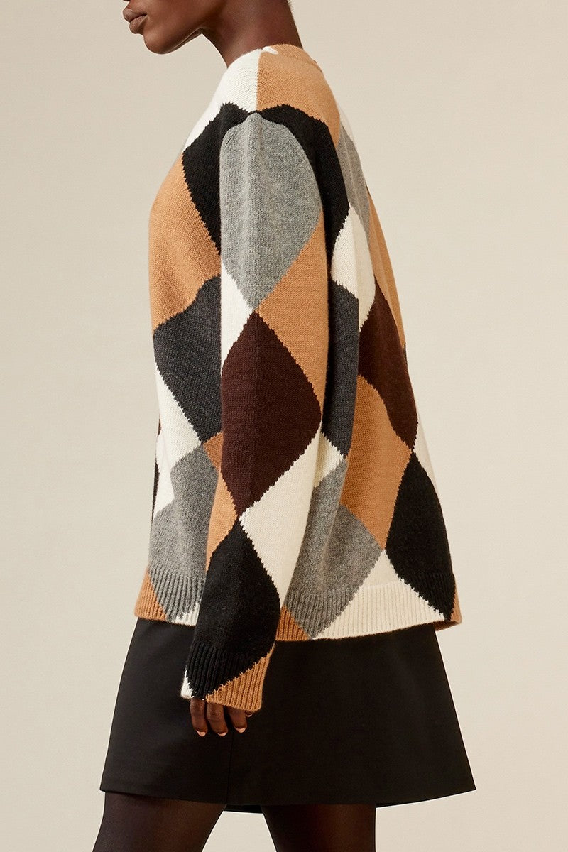 JERSEY DE ROMBOS DE LIVIANA CONTI