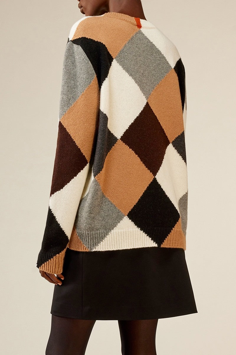 JERSEY DE ROMBOS DE LIVIANA CONTI
