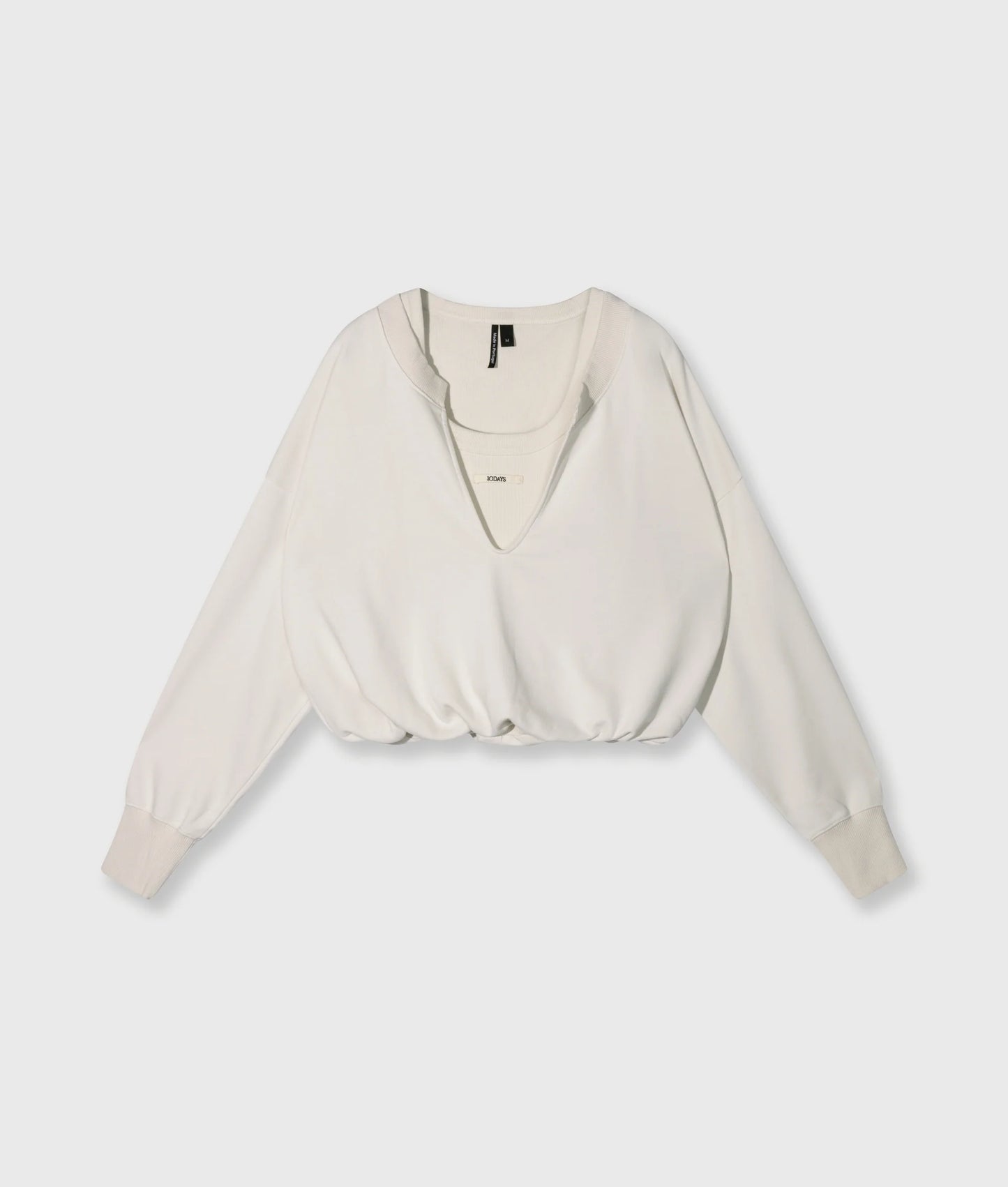 JERSEY DOBLE CON CUELLO EN V DE 10DAYS