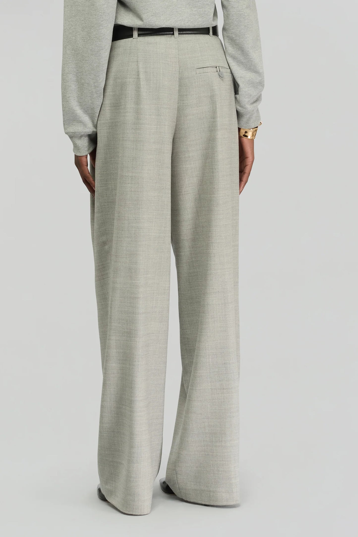 PANTALÓ DE FRANELA DE SEMICOUTURE
