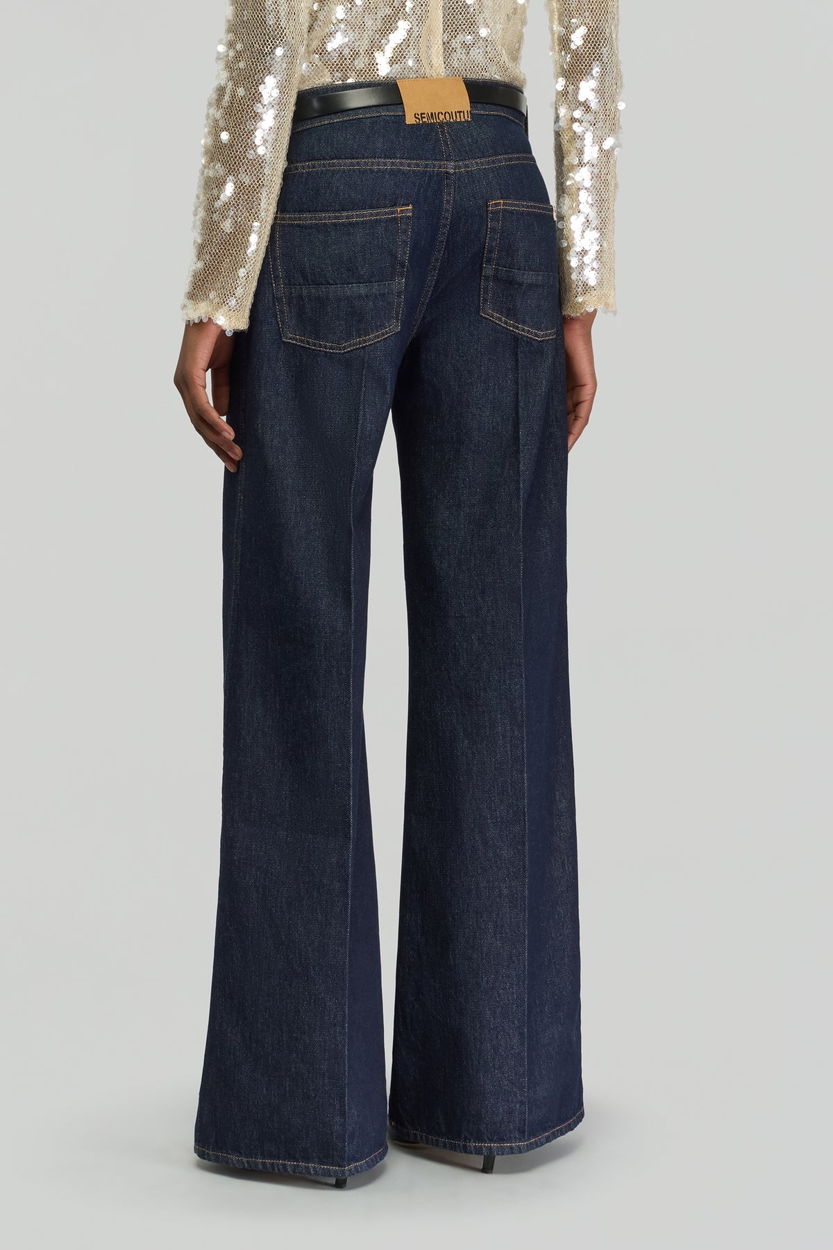 PANTALÓ VAQUER DE SEMICOUTURE