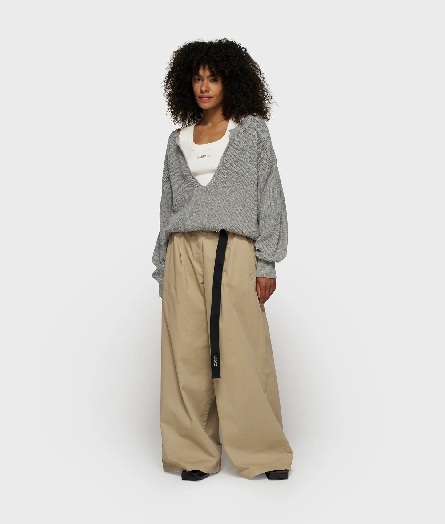 PANTALONES ANCHOS DE SARGA DE 10DAYS