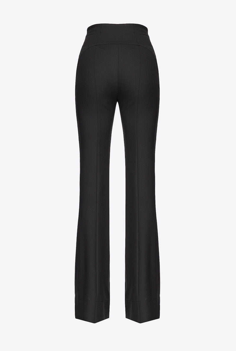 PANTALONES CON CINTURÓN PIERCING DE PINKO