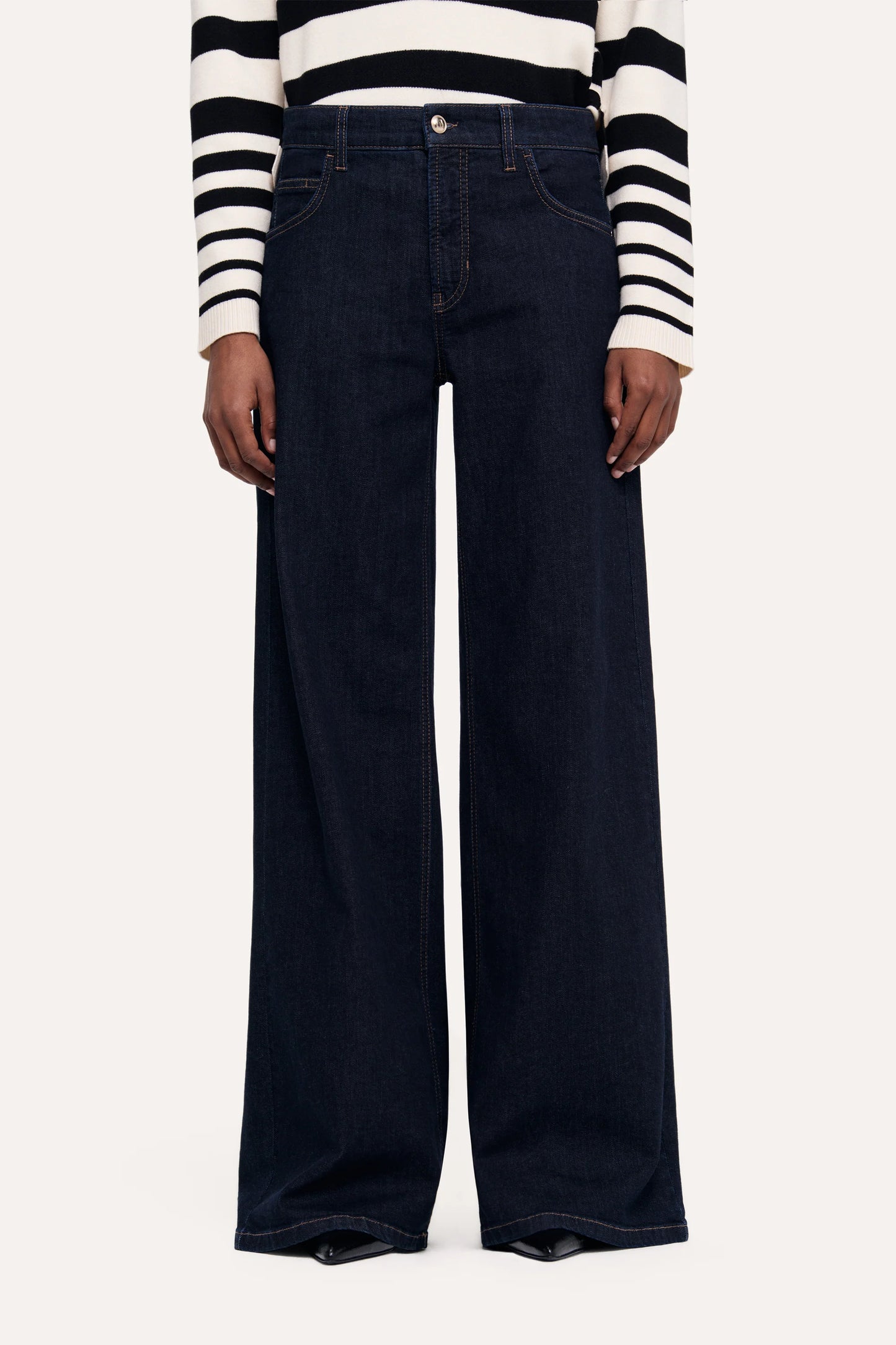 PANTALONES VAQUEROS PALAZZO DE CAMBIO