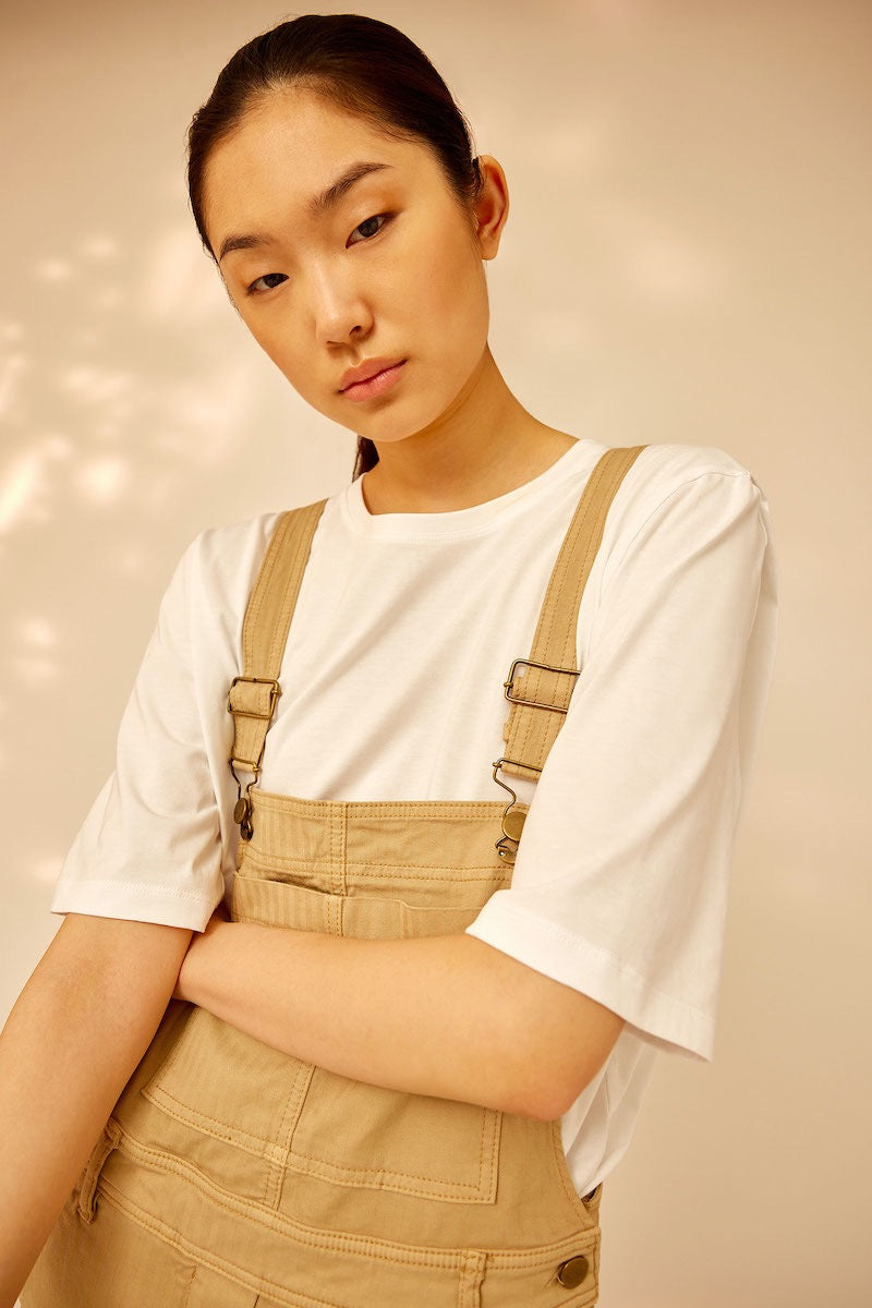 PETO DE GABARDINA TANYIT EN PEÇA DE SEMICOUTURE