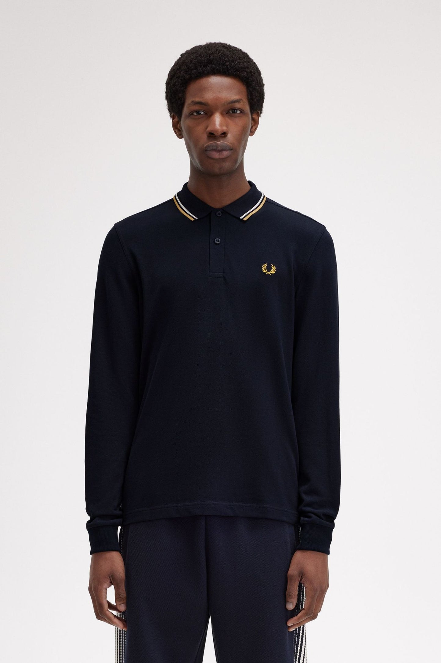 POLO DE MANGA LARGA DE FRED PERRY