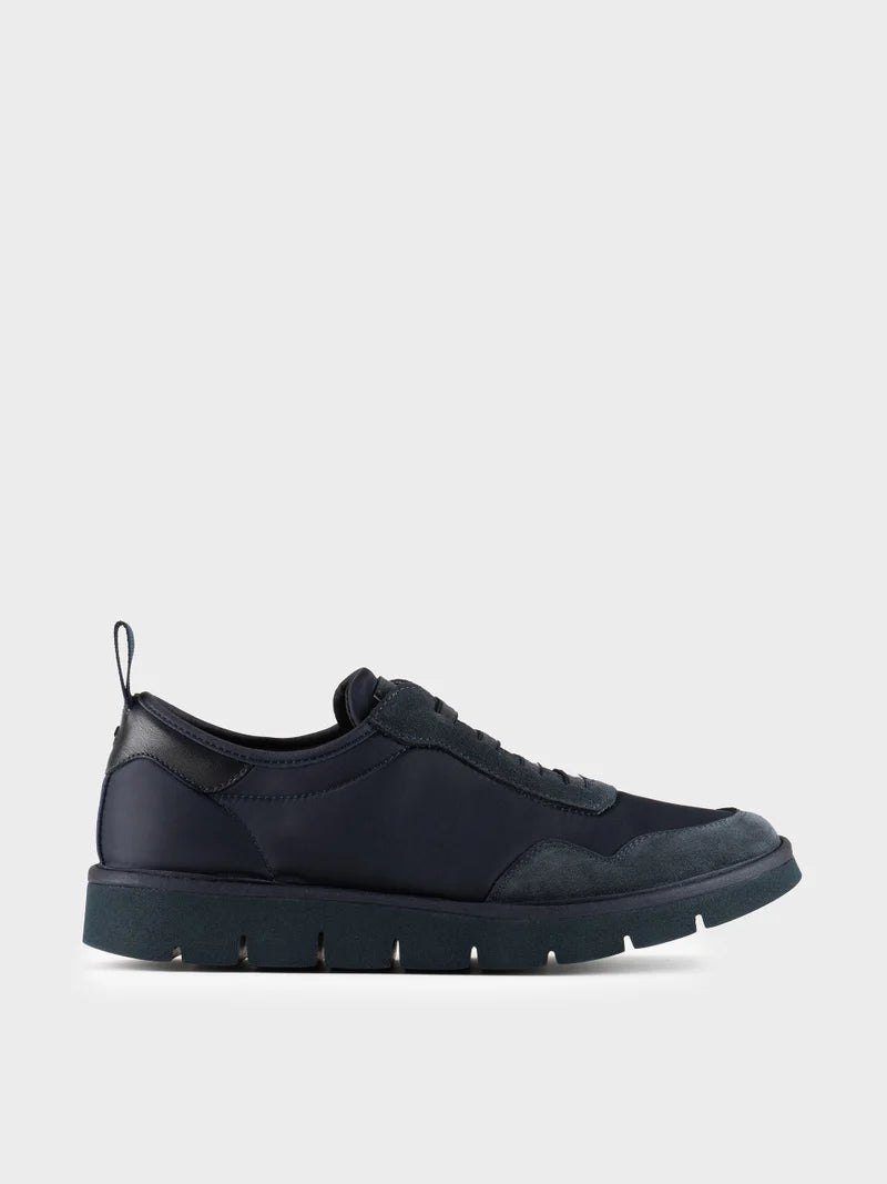 ZAPATO SLIP ON DE NAILON Y ANTE DE PANCHIC