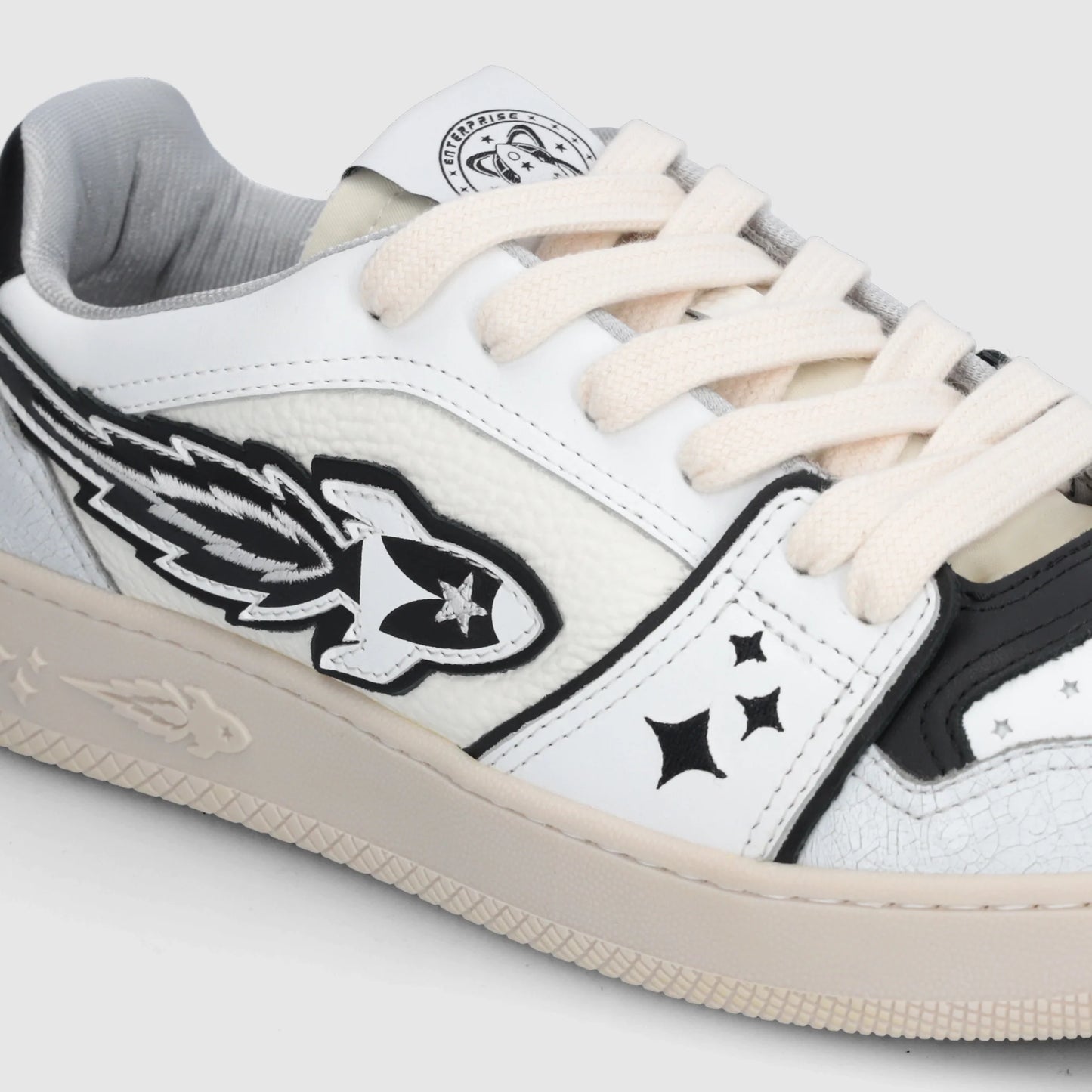 SNEAKERS NEGRES "EJ EGG ROCKET" D'ENTERPRISE JAPAN