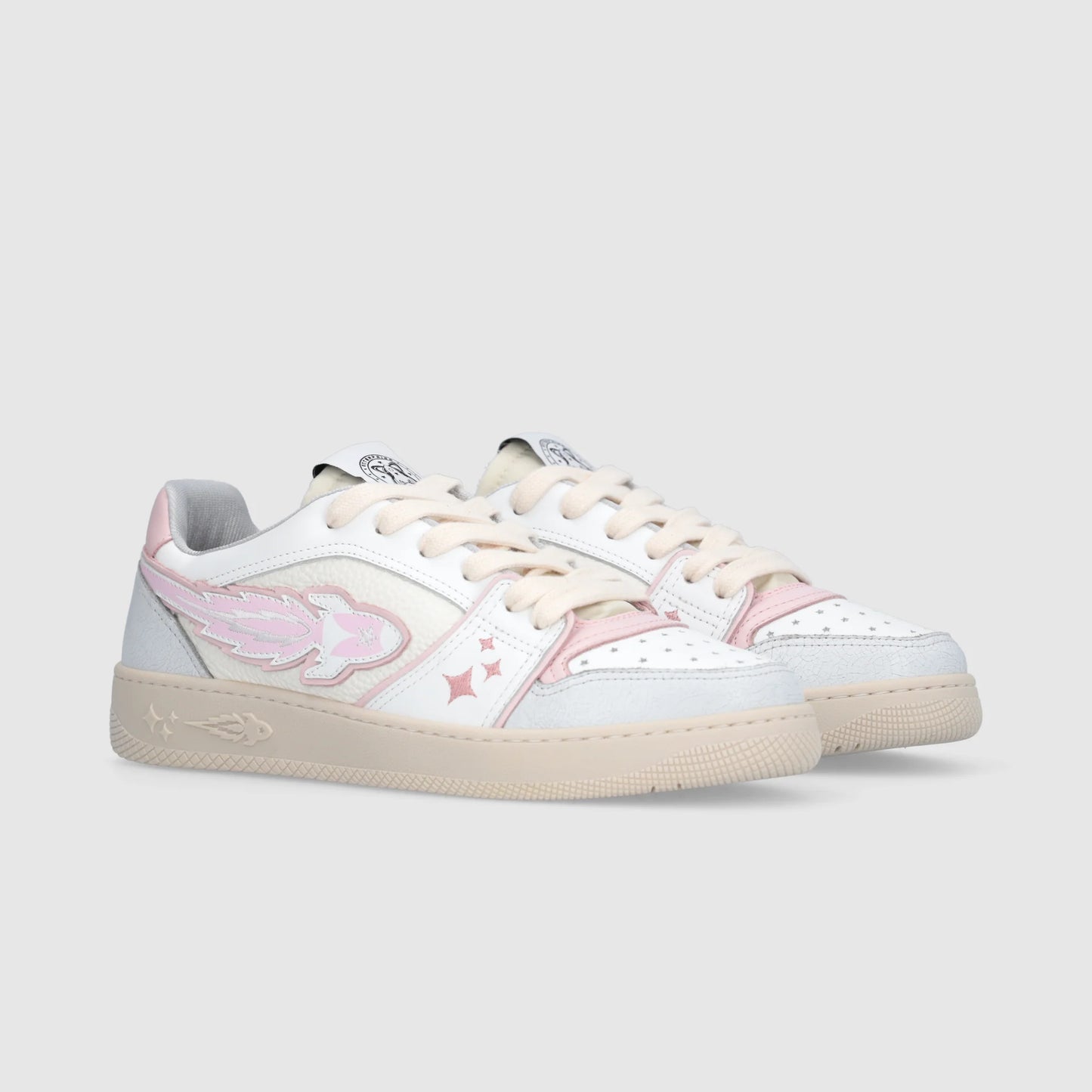 SNEAKERS ROSES "EJ EGG ROCKET" D'ENTERPRISE JAPAN
