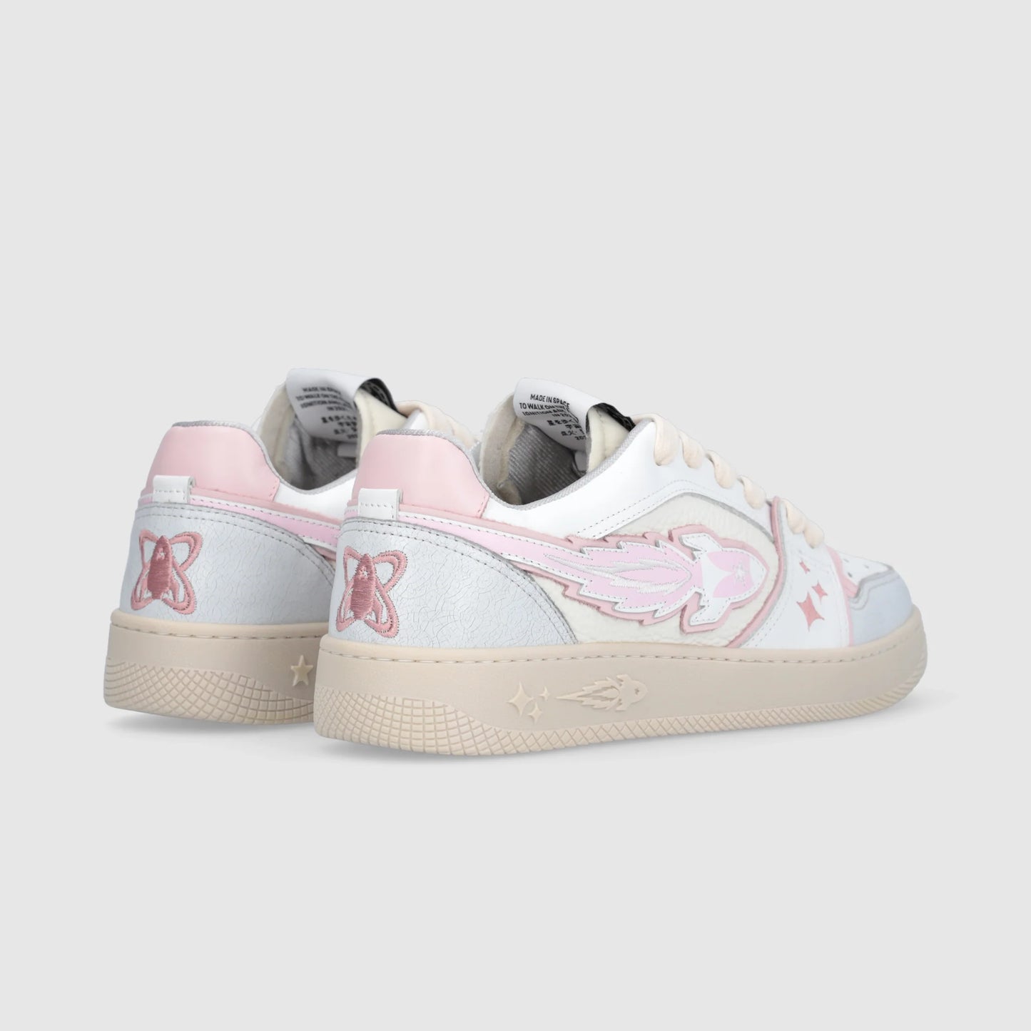 SNEAKERS ROSES "EJ EGG ROCKET" D'ENTERPRISE JAPAN