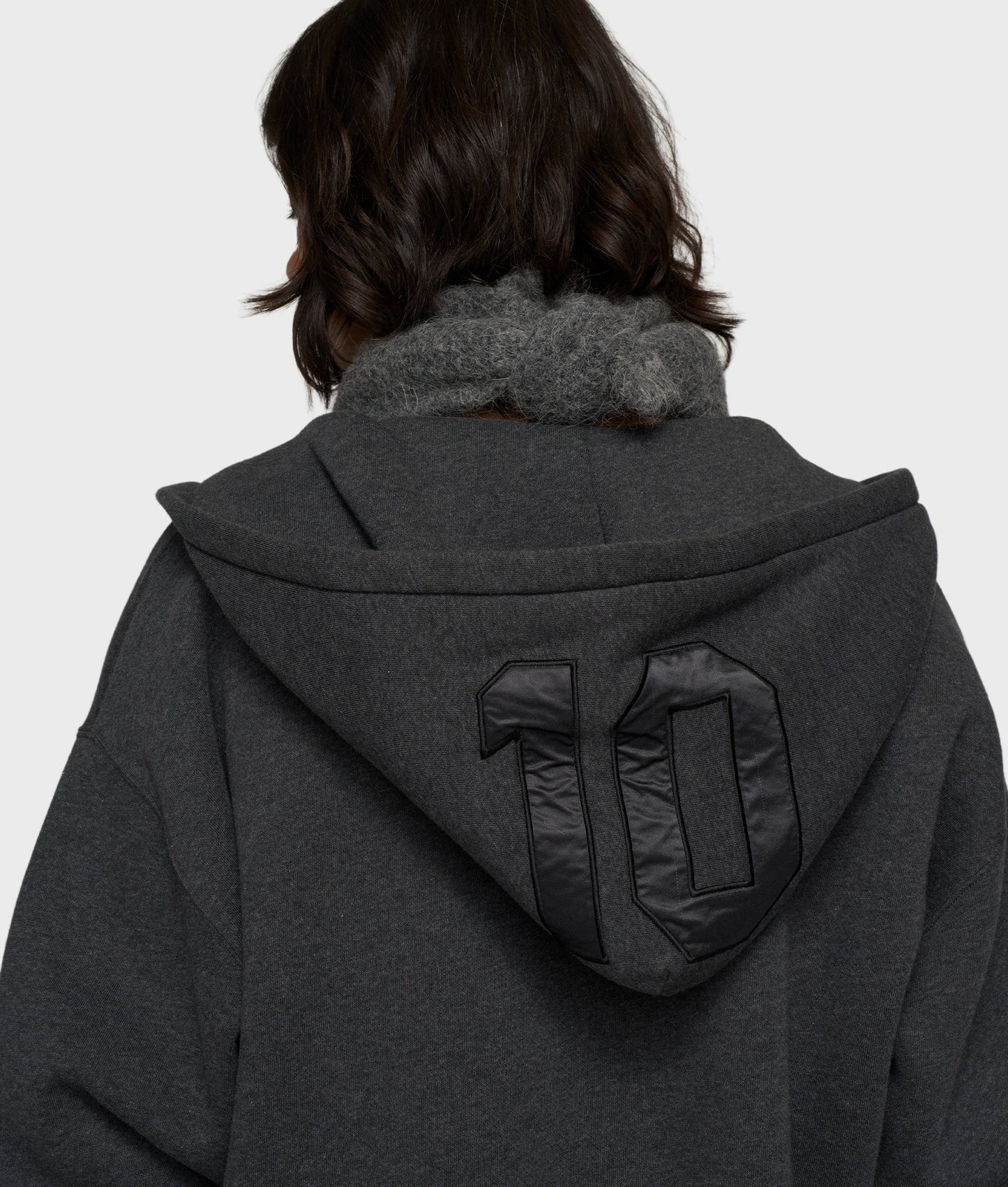 SUDADERA CON CAPUCHA Y CREMALLERA 10DAYS