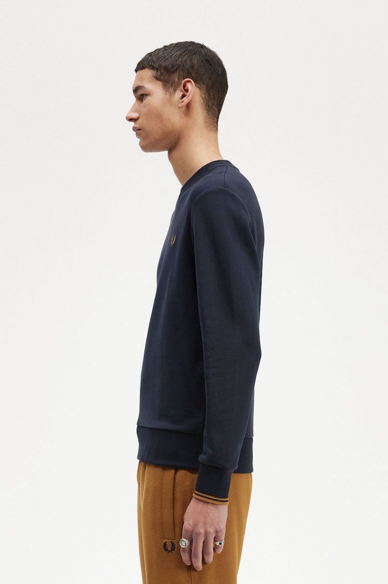 SUDADERA DE CUELLO REDONDO DE FRED PERRY