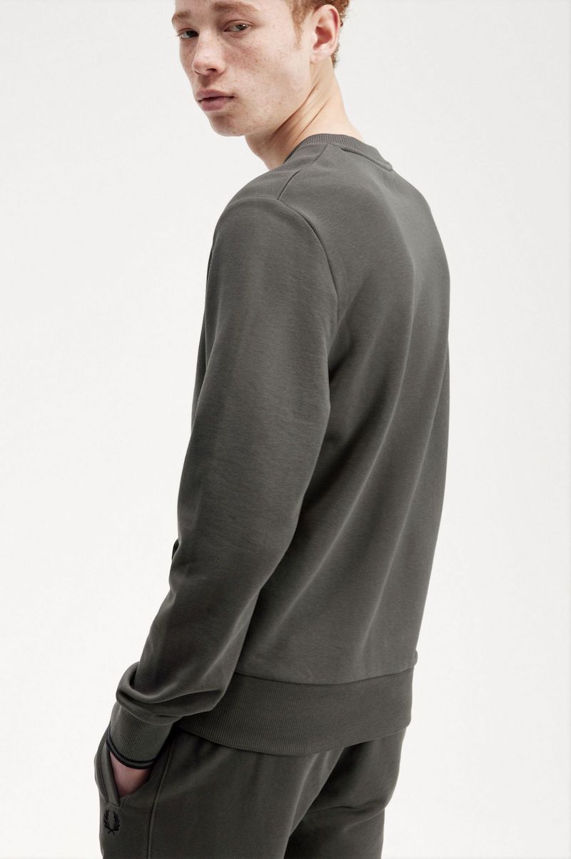 SUDADERA DE CUELLO REDONDO DE FRED PERRY