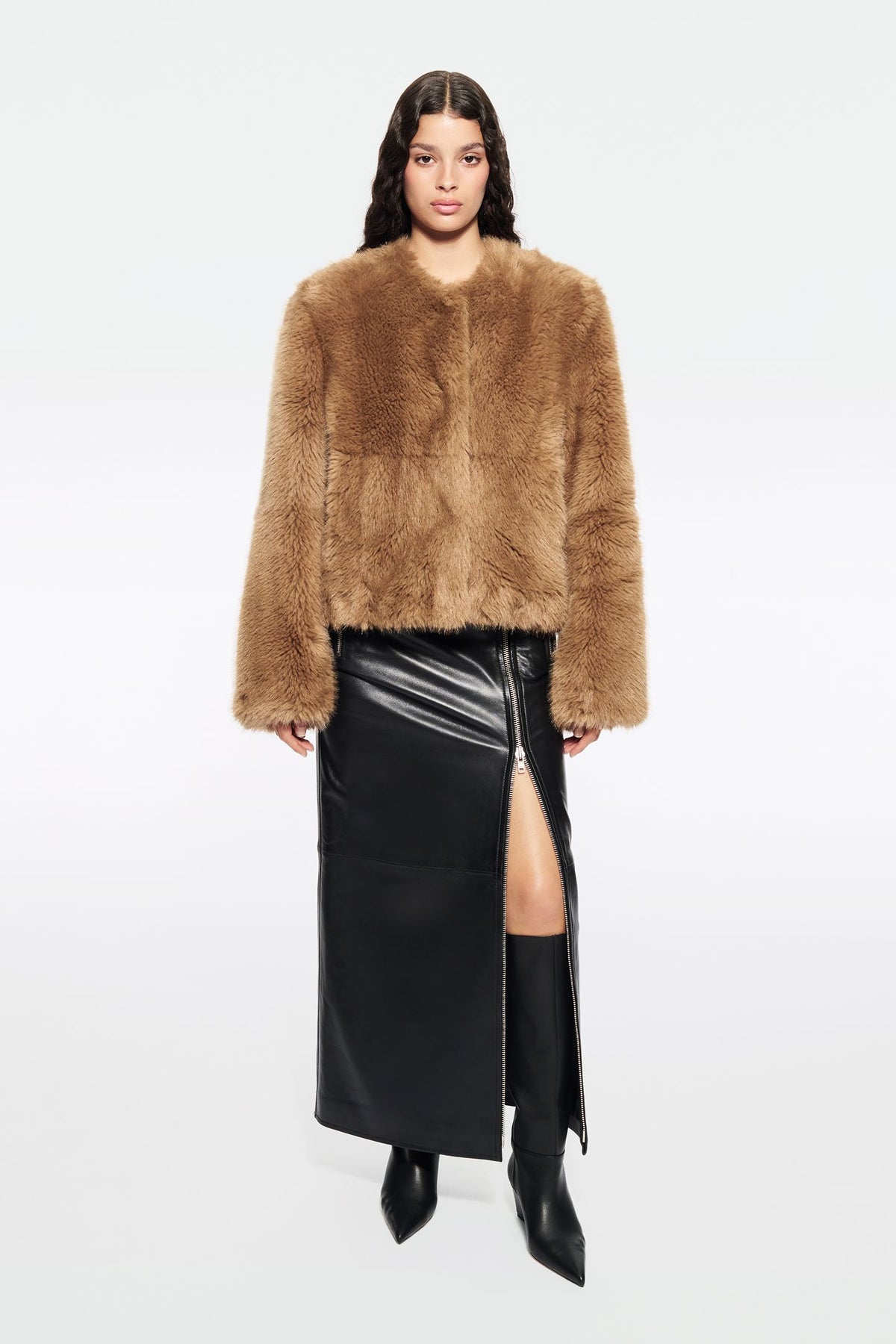 Chaqueta Halle Camel - Stand Studio