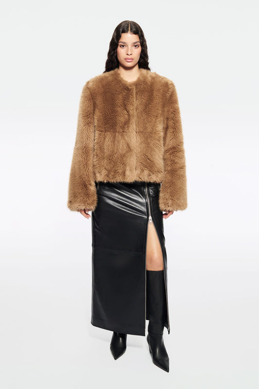 Chaqueta Halle Camel - Stand Studio