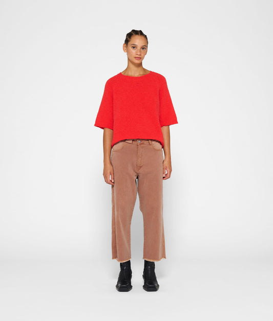10DAYS RELAXED CROPPED PANTS