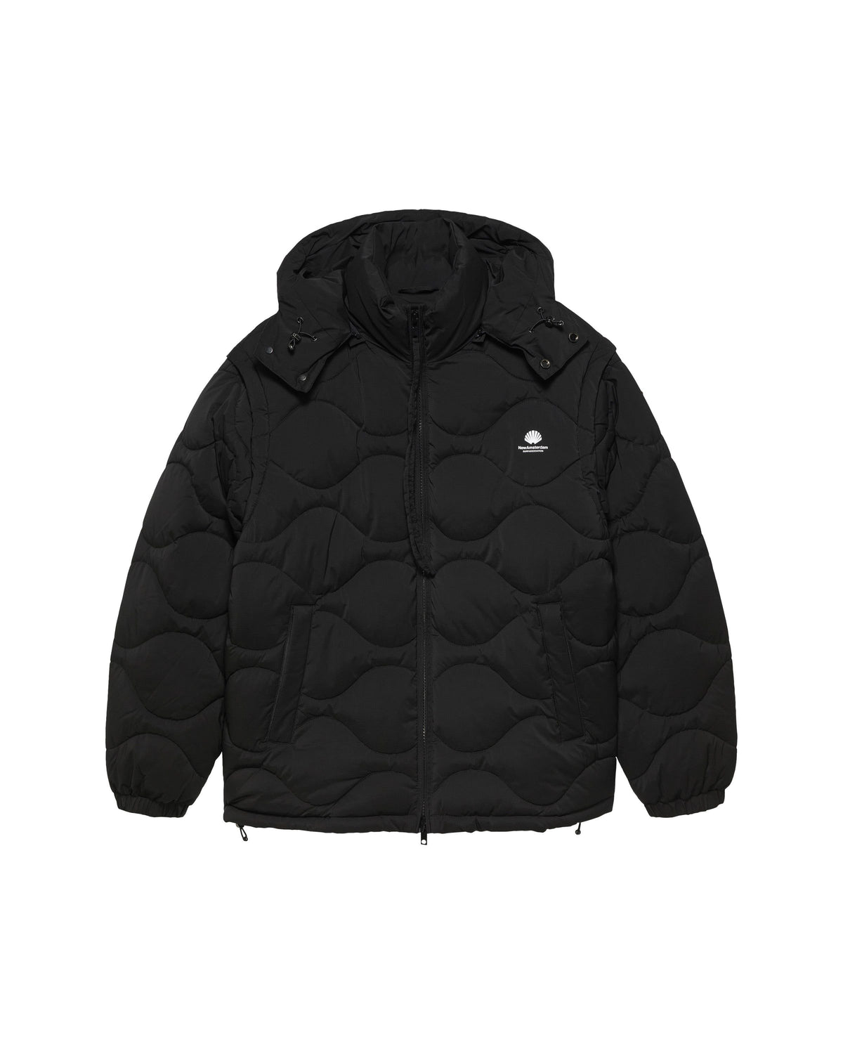 Chaqueta Desmontable Negro New Amsterdam