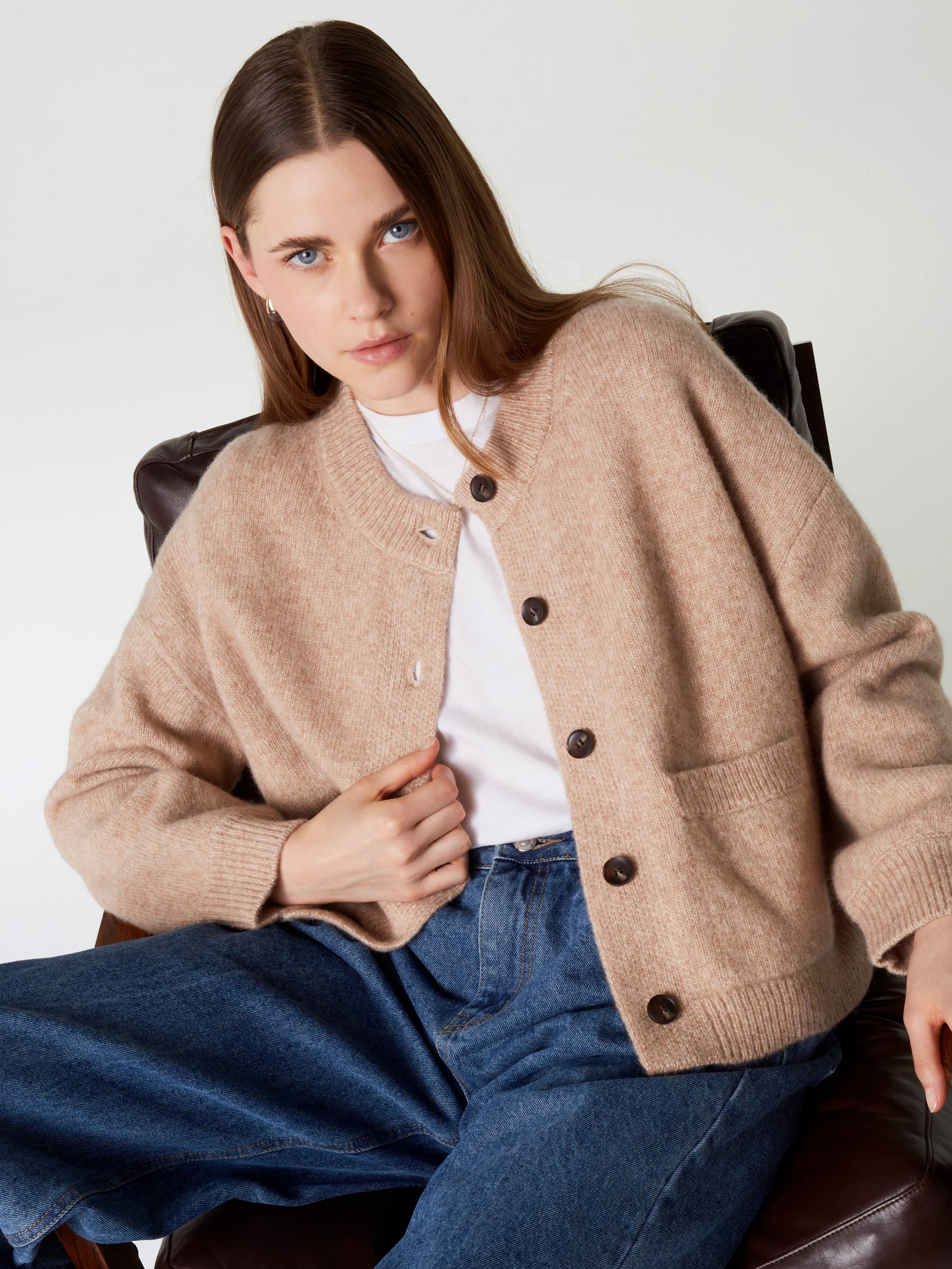 Chaqueta Wendy Beige Claro