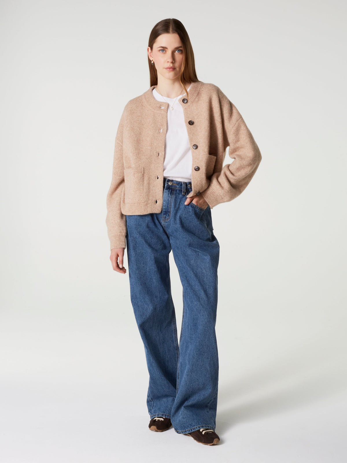 Chaqueta Wendy Beige Claro