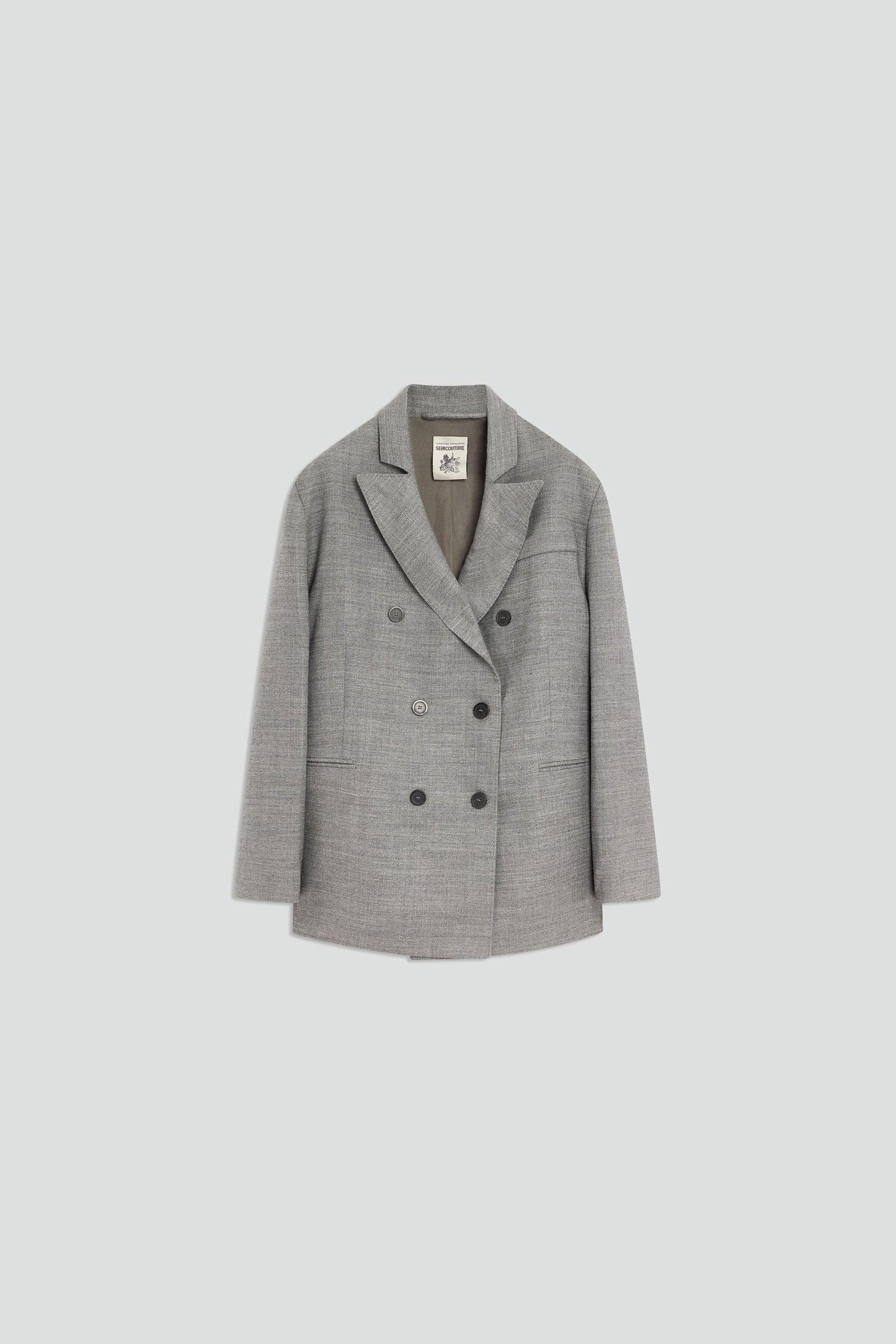 BLAZER LISA CON SOLAPA DE SEMICOUTURE