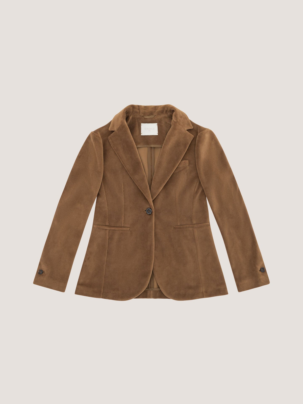Blazer slim long velours Circolo 1901