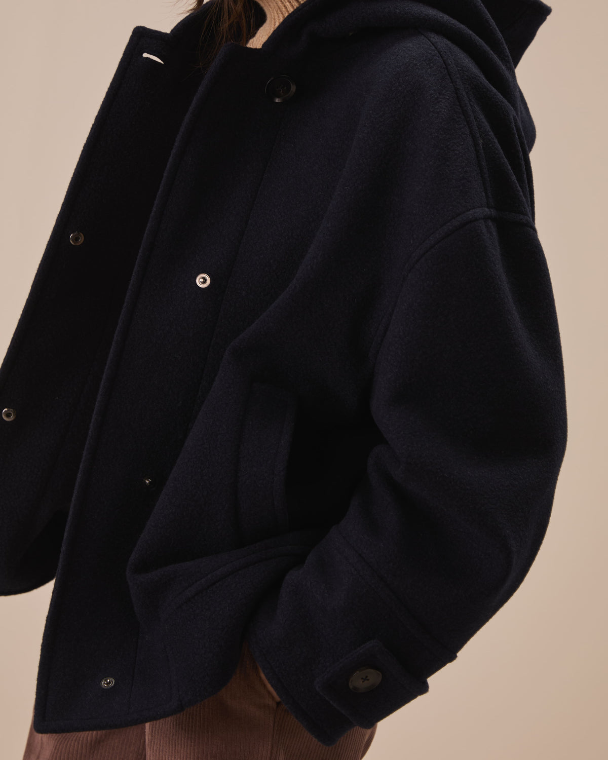Chaqueta Hooded Jacket Azul - Circolo FD4231