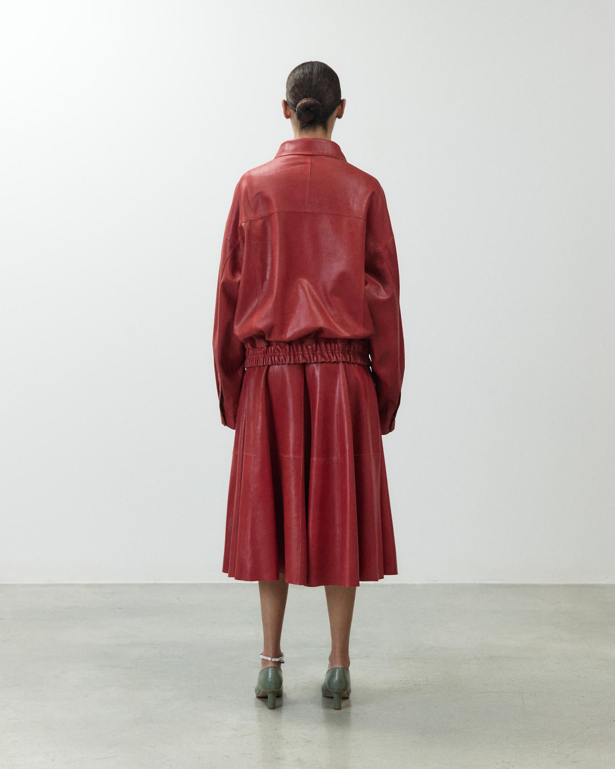 CHAQUETA BOMBER DE PIEL
