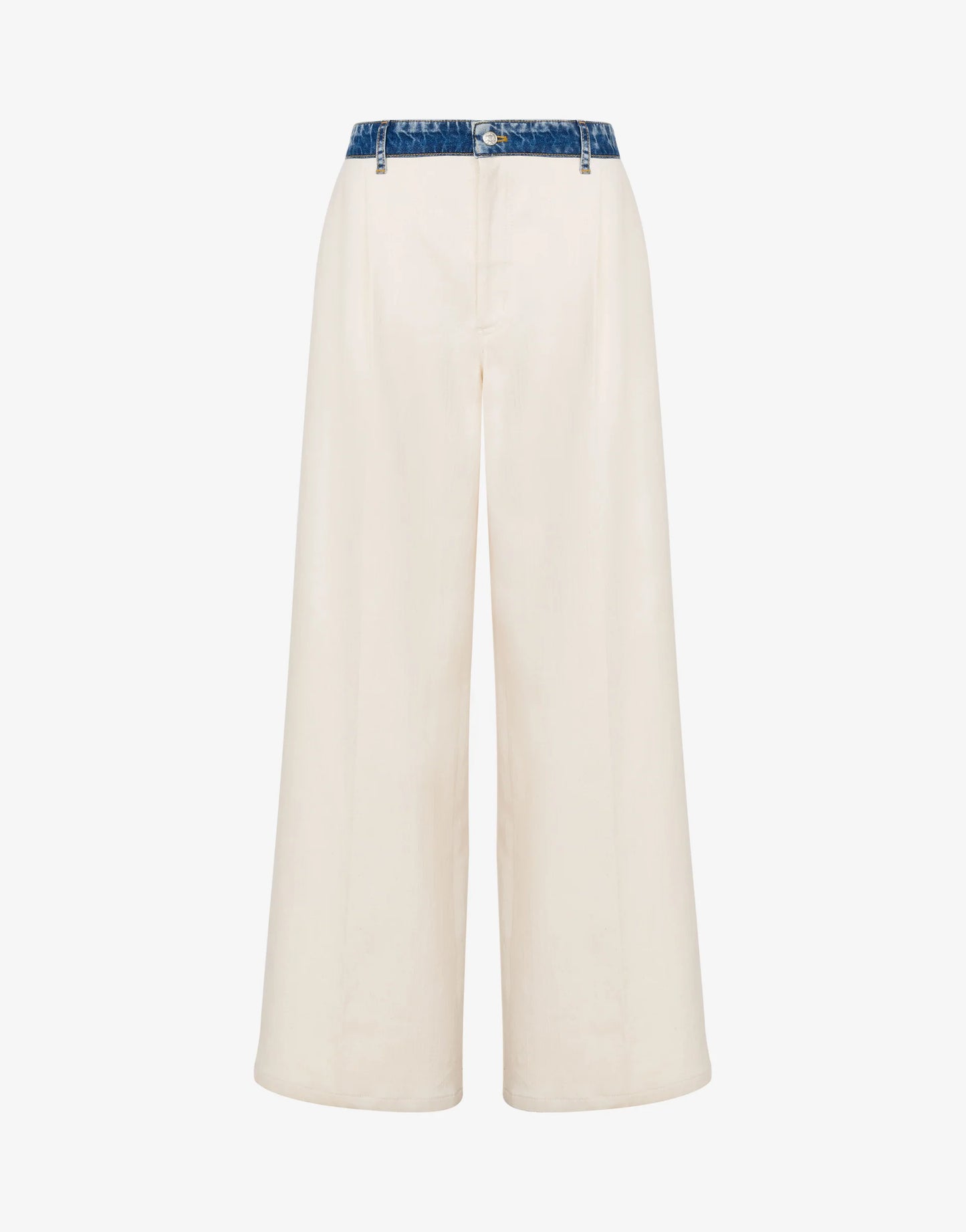 PANTALONES DE ALGODÓN ELÁSTICO TEXTURIZADO DE MOSCHINO JEANS