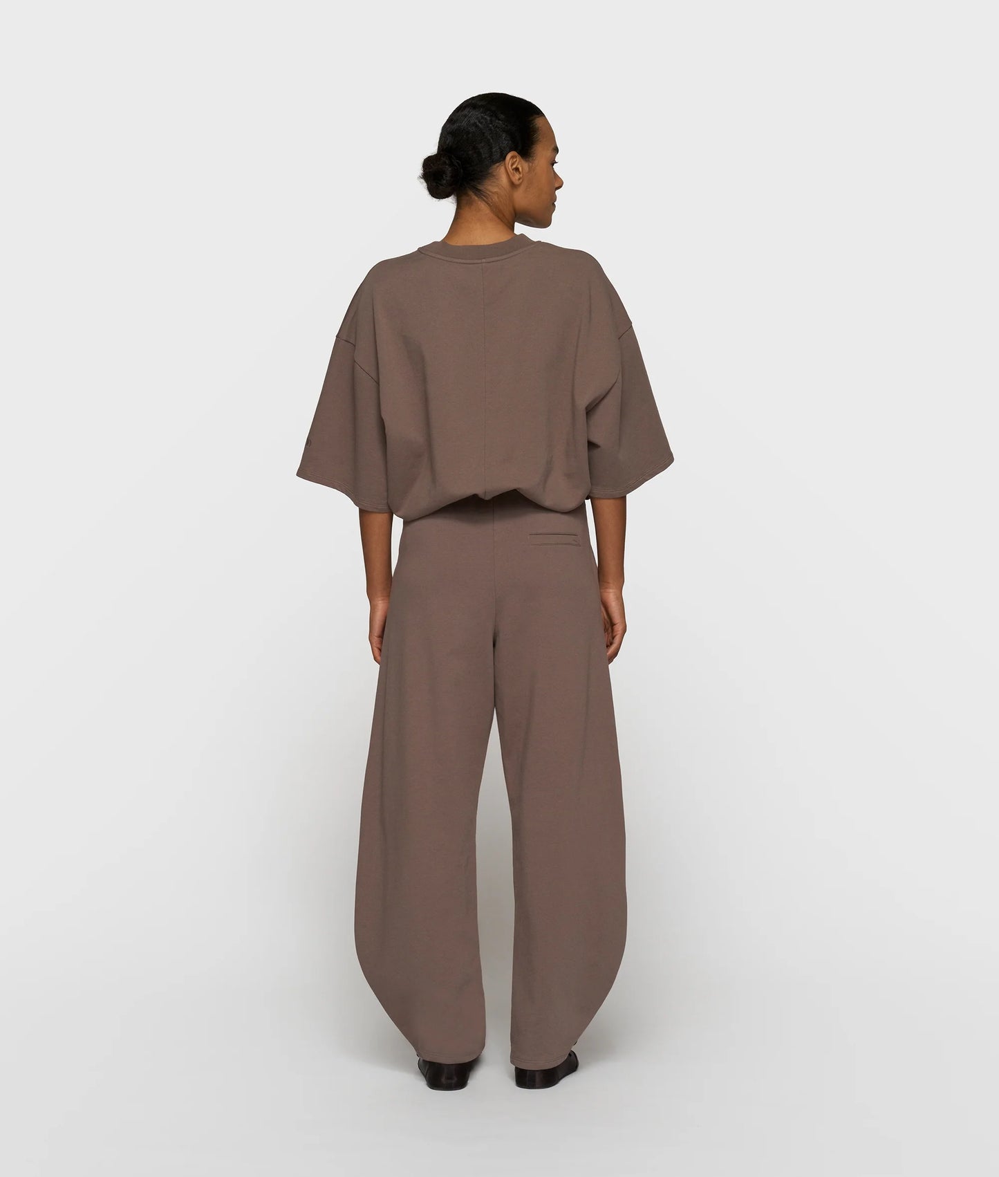 PANTALONES MARRONES DE FELPA 10DAYS