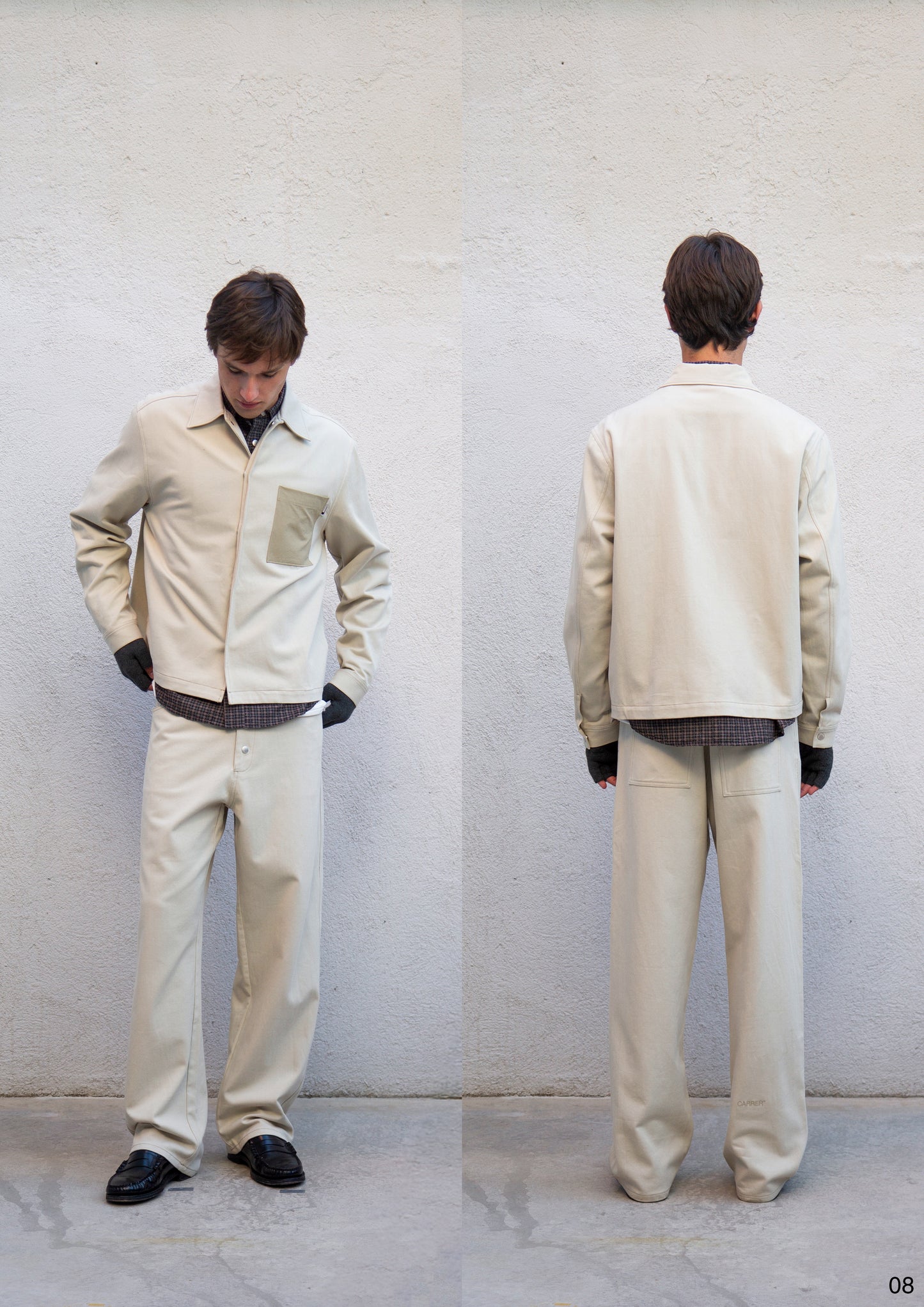 SOBRECAMISA EN SARGA DE CARRER