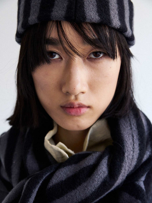 GORRO UKIYO Negro/Gris