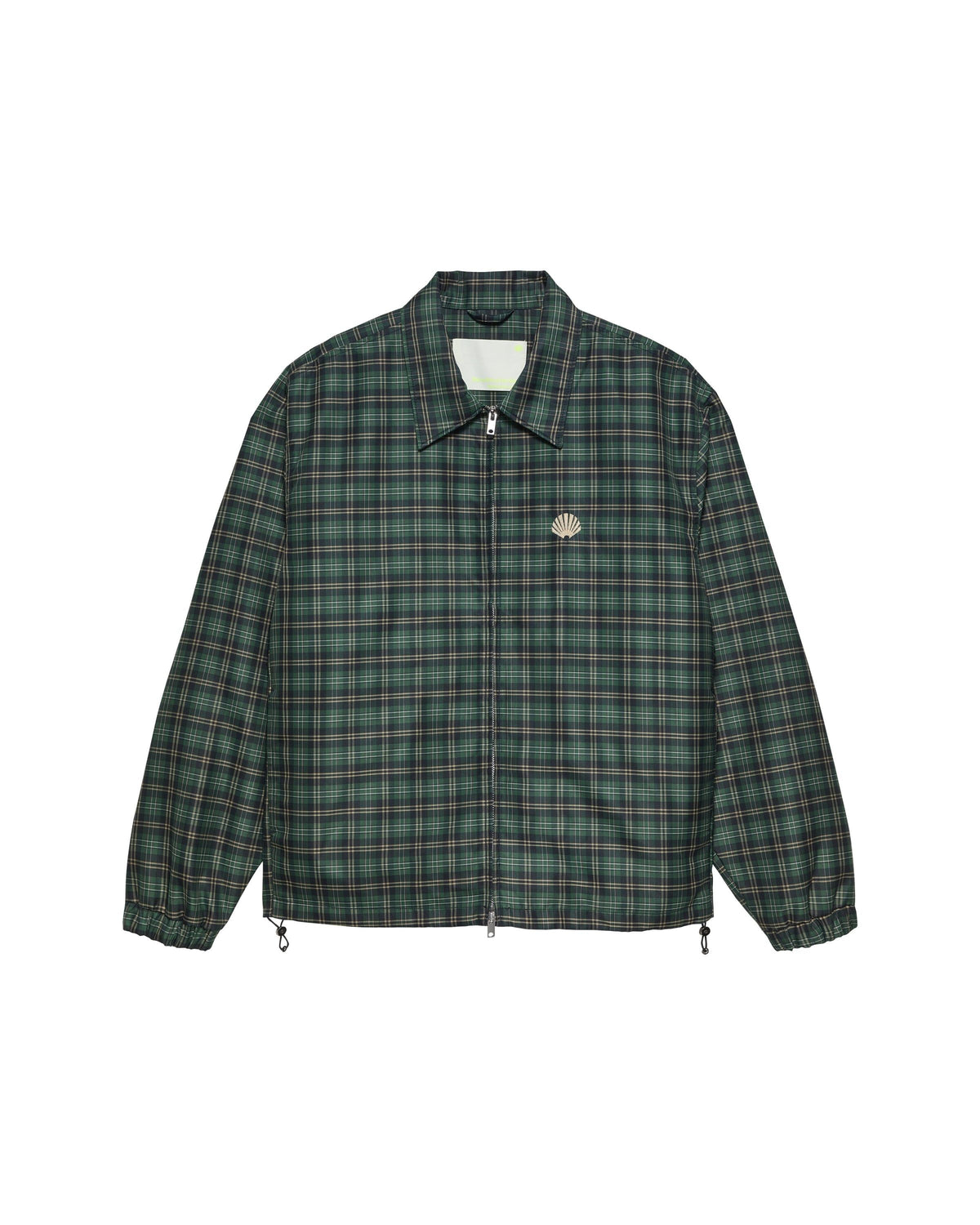 Chaqueta Coach Verde Cuadros New Amsterdam